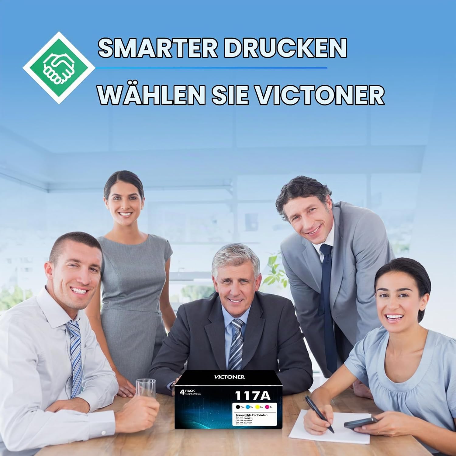 117A Toner Kompatibel für HP Color Laser MFP 178nwg 179fwg 178nw Mit Chip – Bild 7