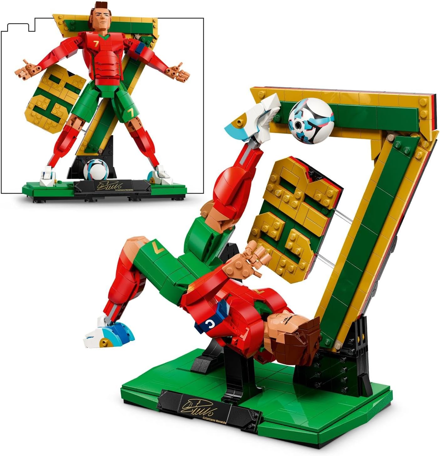 LEGO Editions Cristiano Ronaldo – Fußballlegende 43016 – Bild 4