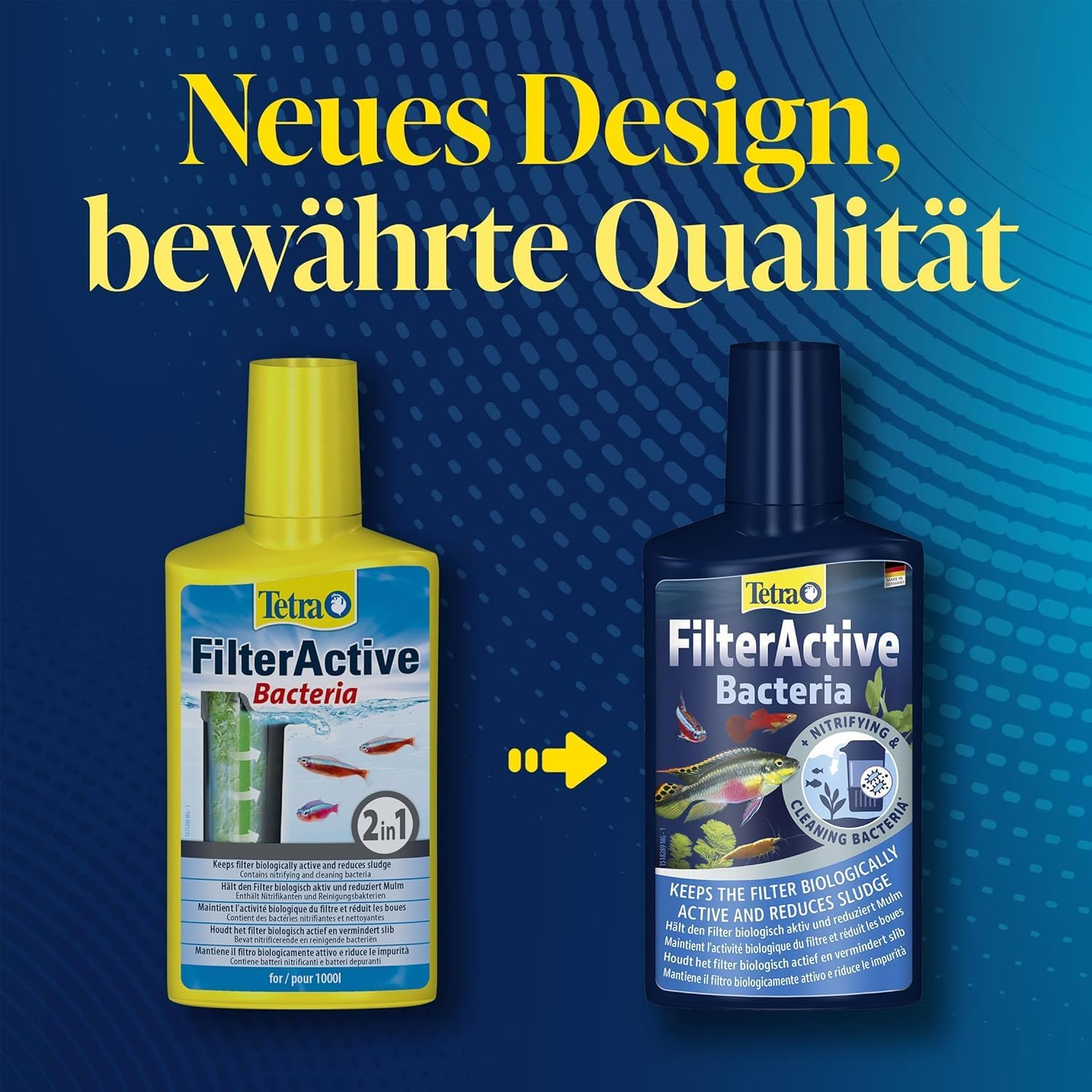 Tetra FilterActive Bacteria - Wasserpflegemittel, 250 ml Flasche – Bild 2