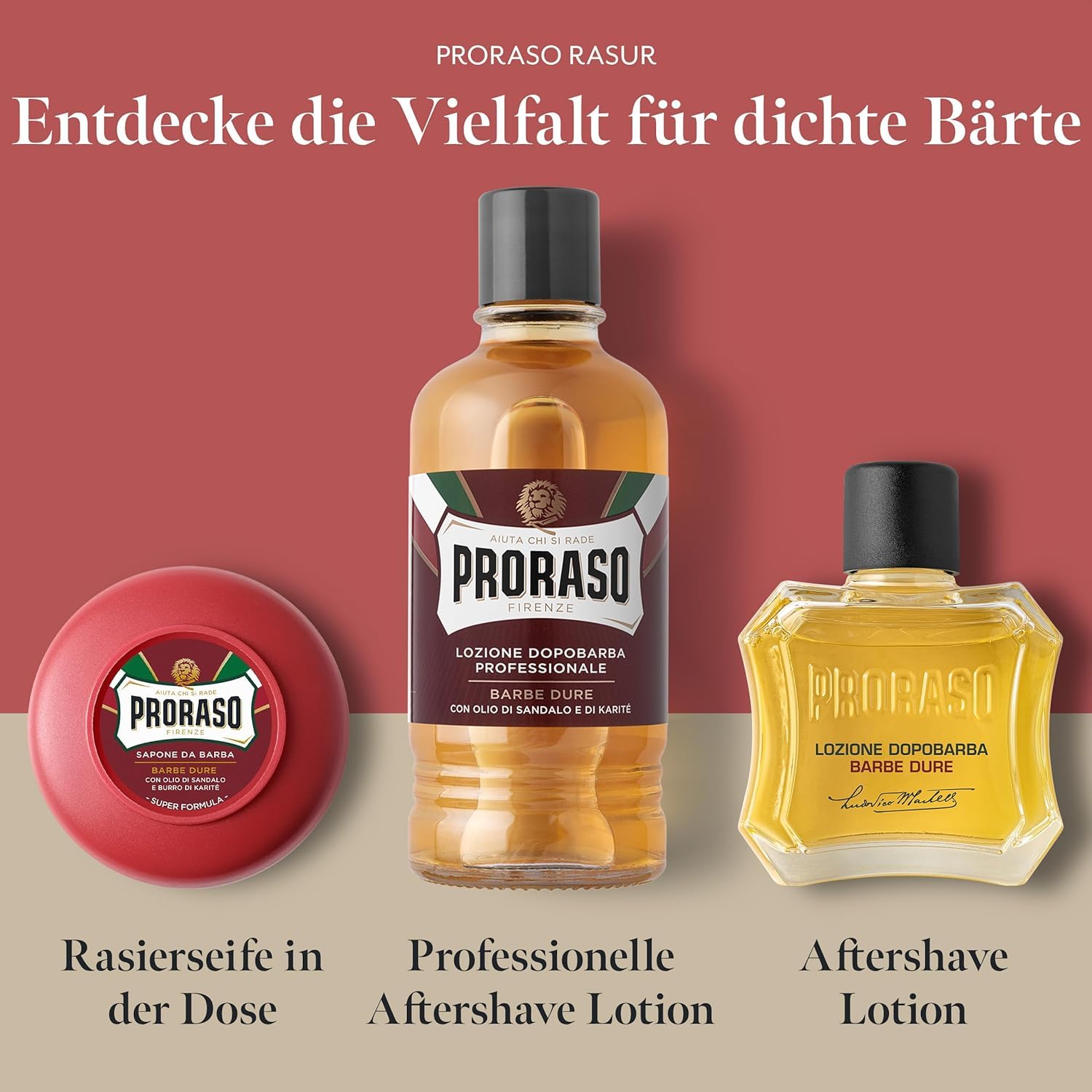 Proraso After Shave Lotion Nourishing für Männer, 100 ml – Bild 4