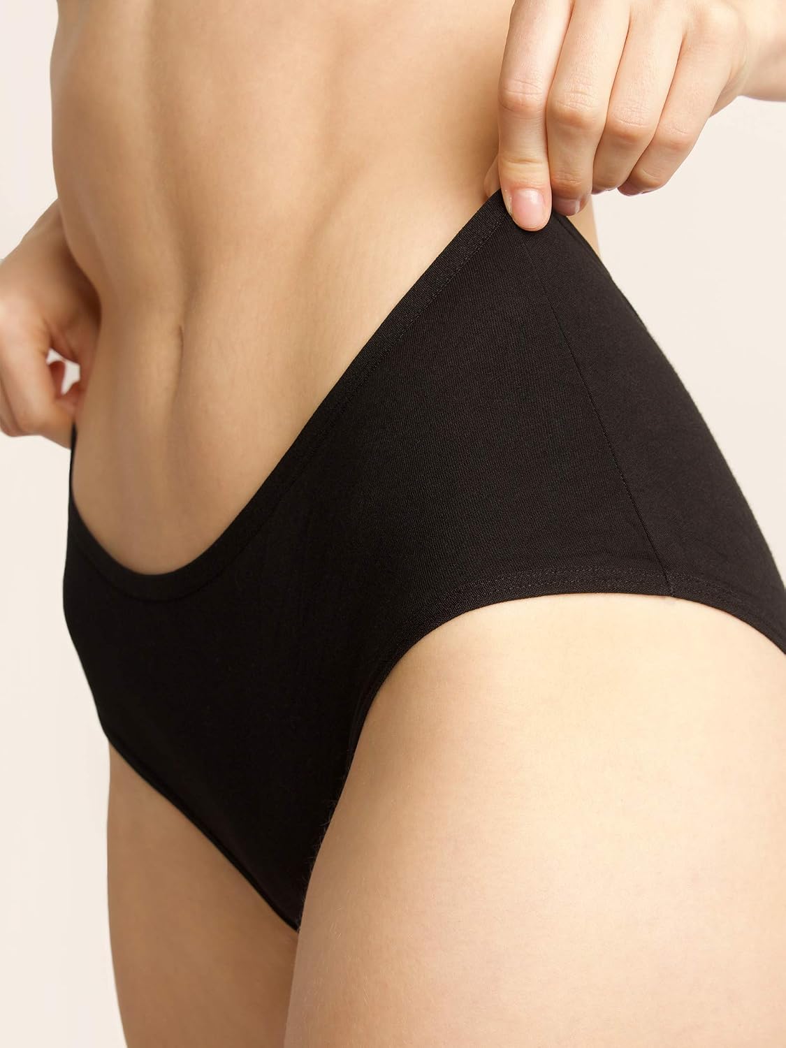 INNERSY Unterhosen Damen Baumwolle Atmungsaktive Hipster Unterwäsche 6 Pack – Bild 4