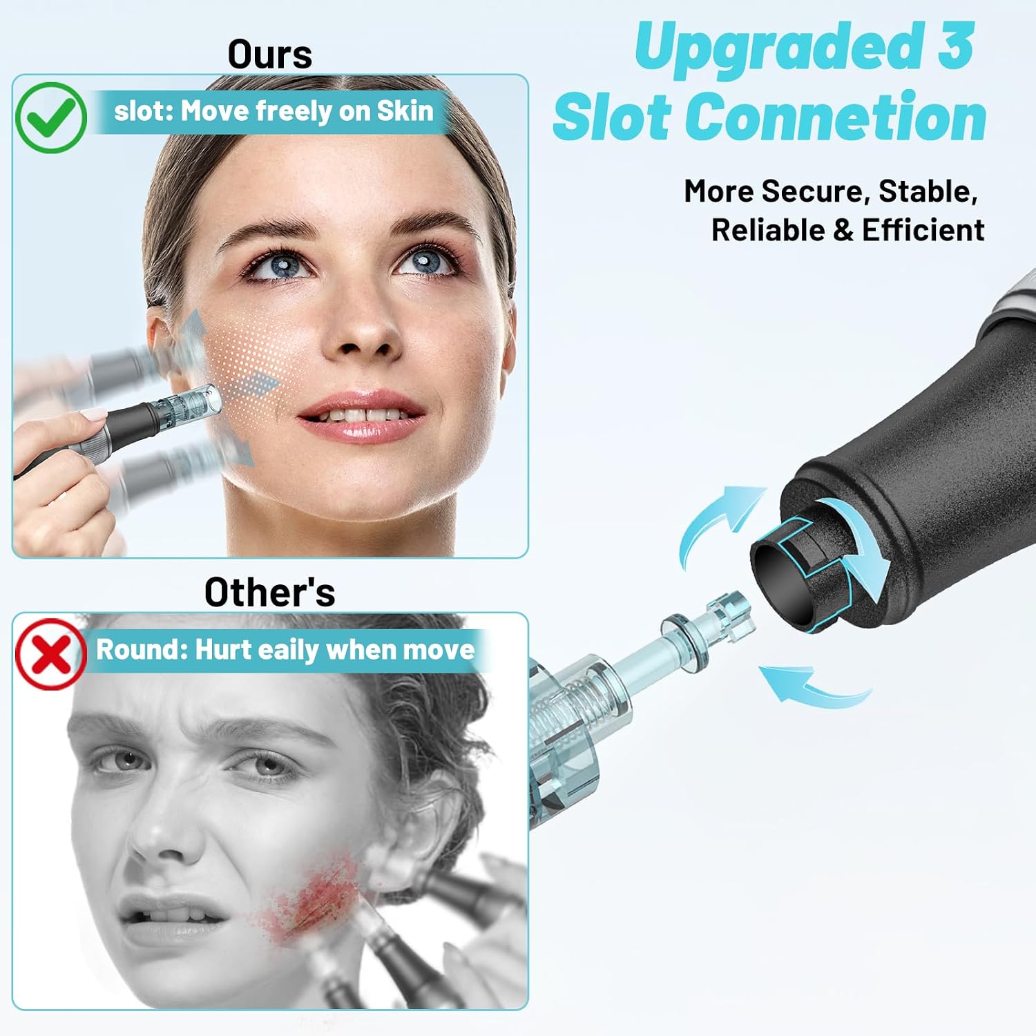 Dr. Pen 2026 Ultima M7S Microneedling Pen, Dermapen mit 25 Ersatzkartuschen – Bild 5