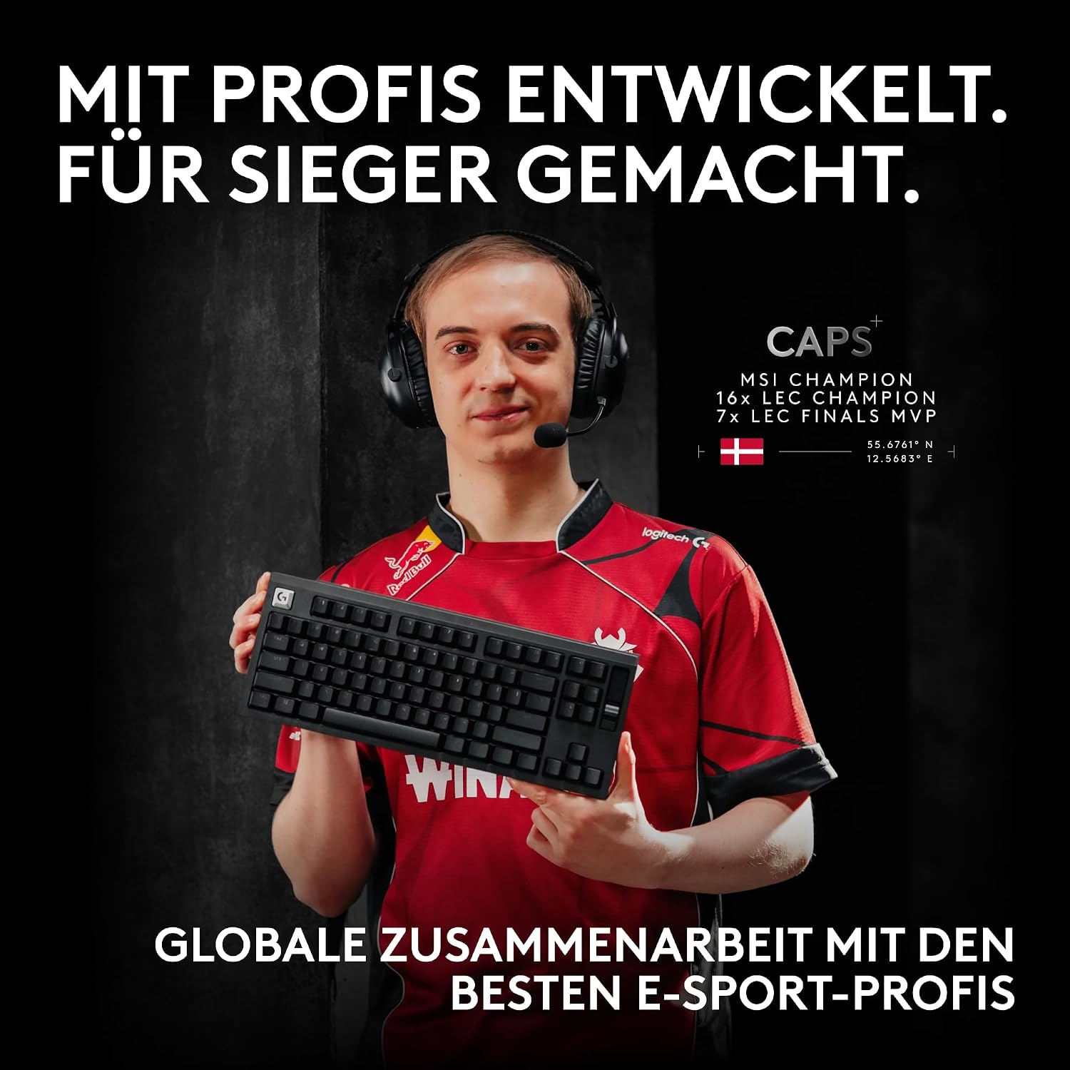 Logitech G PRO X2 Rapid kabelgebundene Gaming-Tastatur,DEU QWERTZ - Schwarz – Bild 9