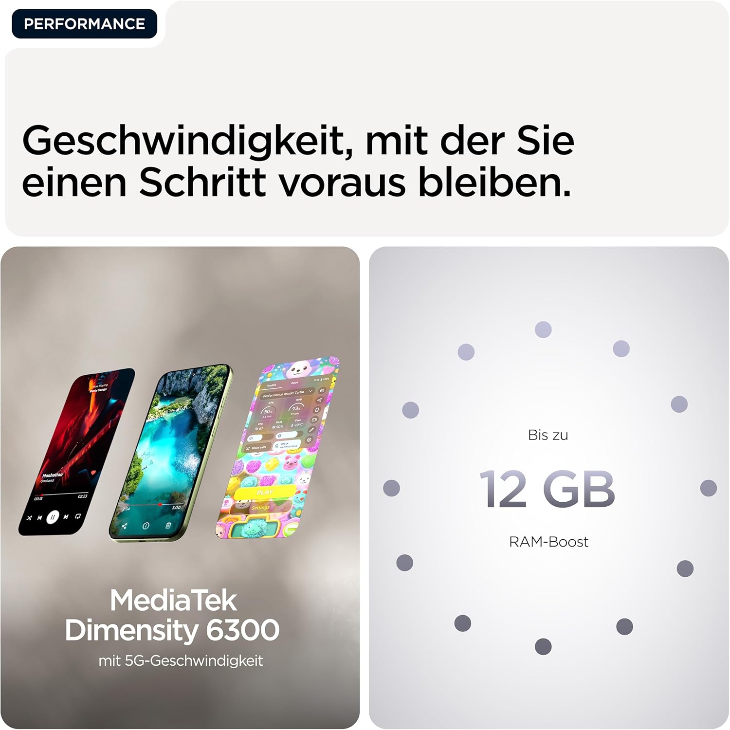 Motorola Moto g67 5G Smartphone 50-MP-Kamera 4-256 GB Arctic Seal – Bild 5