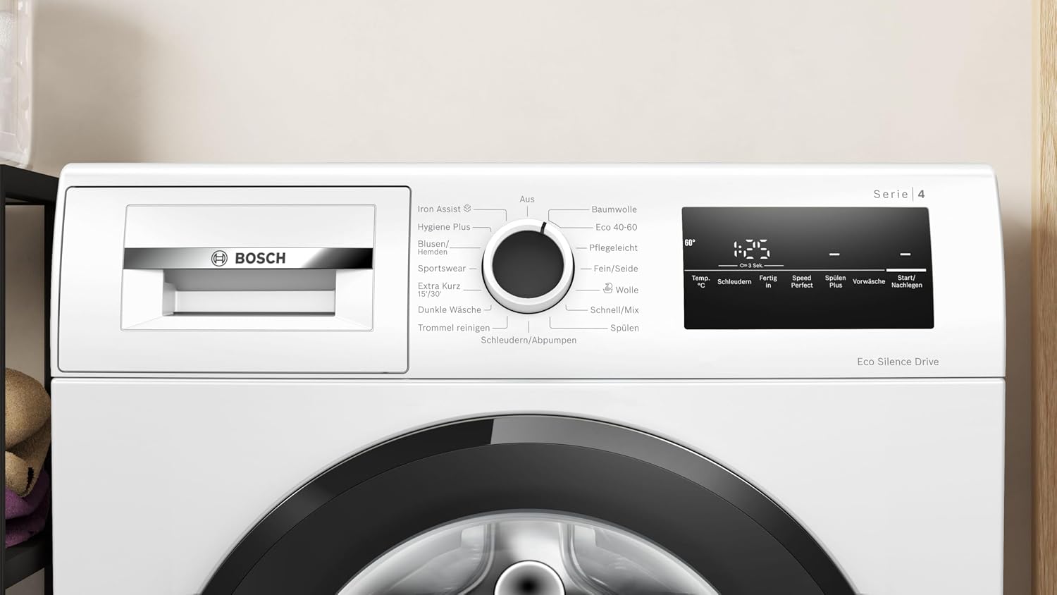 Bosch Serie 4 Waschmaschine 8 kg 1400 UpM Faltenreduzierung WAN282K4 – Bild 11