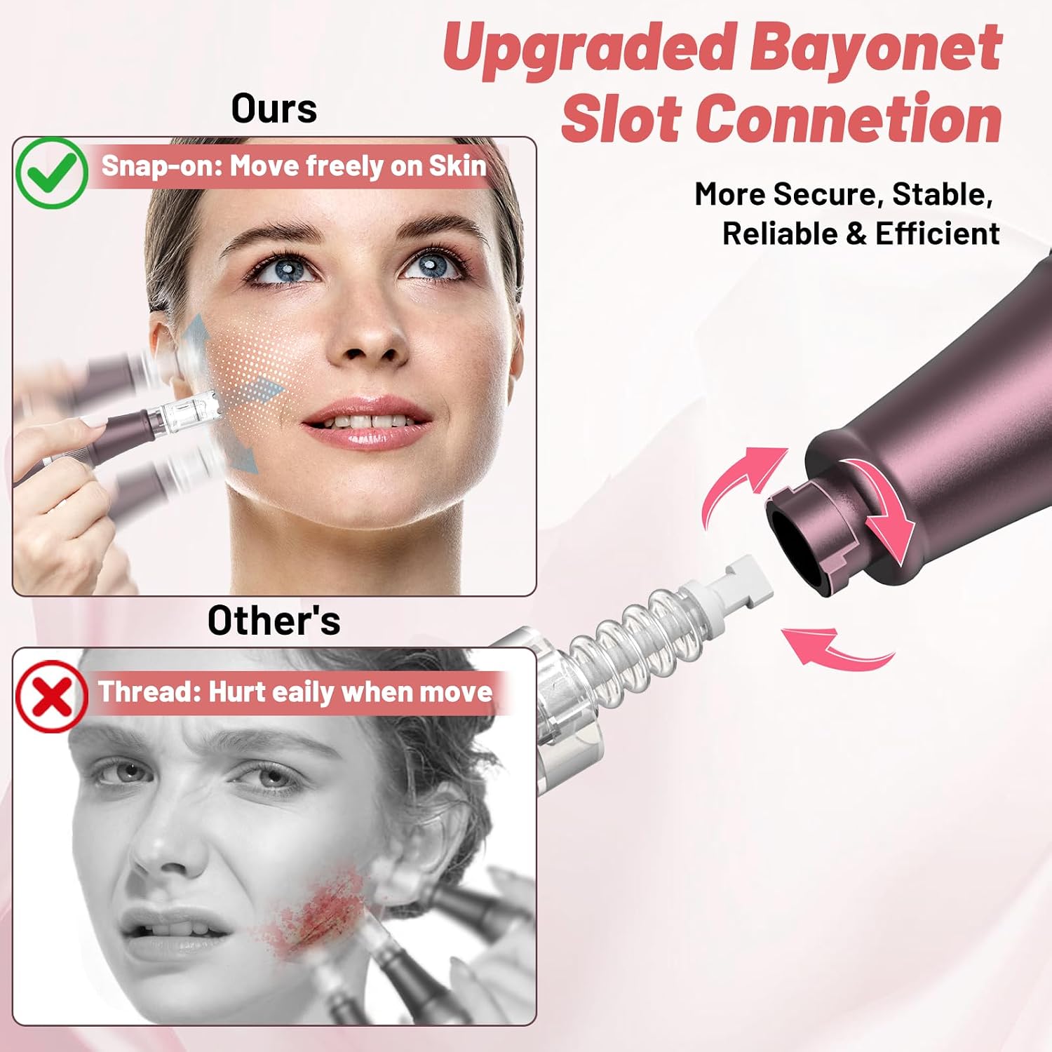 Dr. Pen 2026 Ultima A10 Microneedling Pen, Dermapen mit 25 Ersatzkartuschen – Bild 3