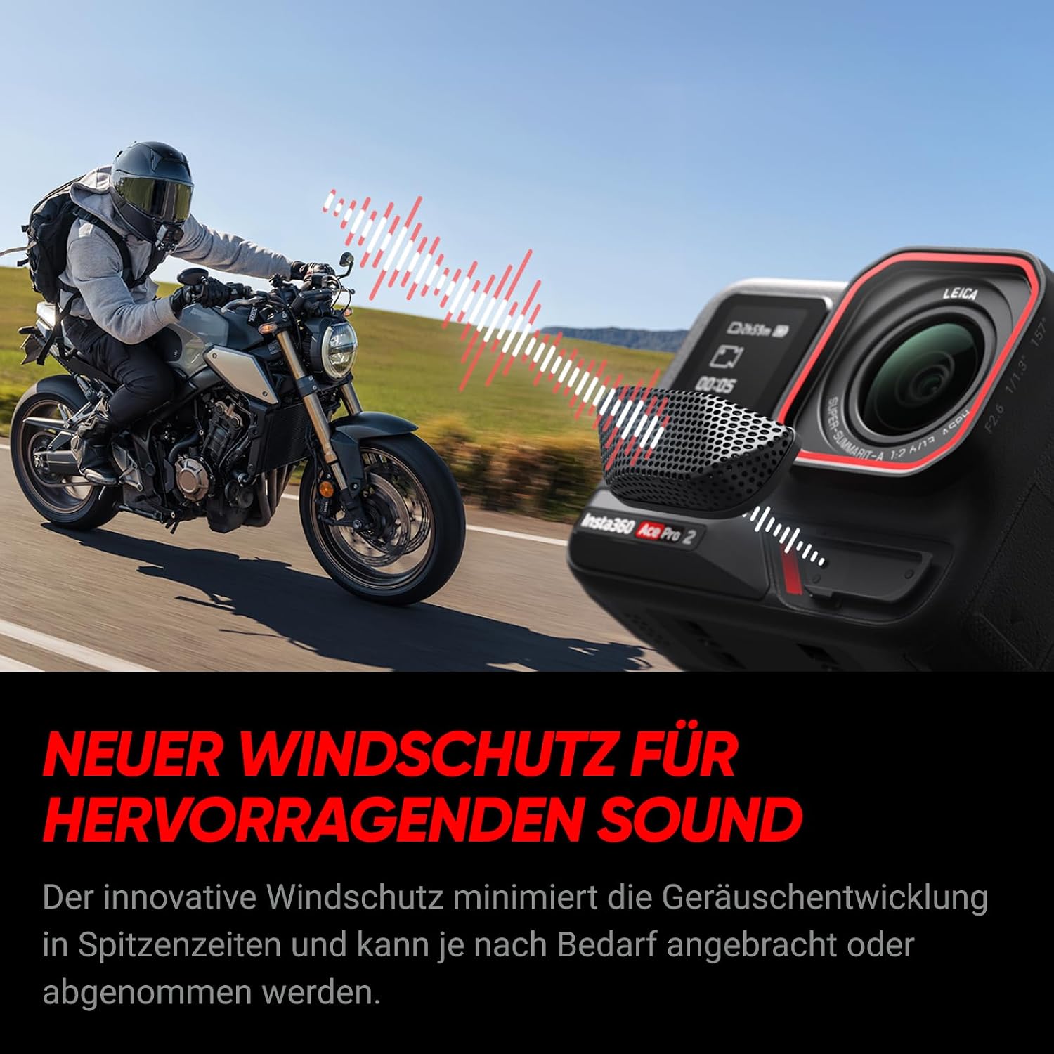 Insta360 Ace Pro 2 Doppel-Akku - 8K Action-Cam mit Leica Objektiv – Bild 5