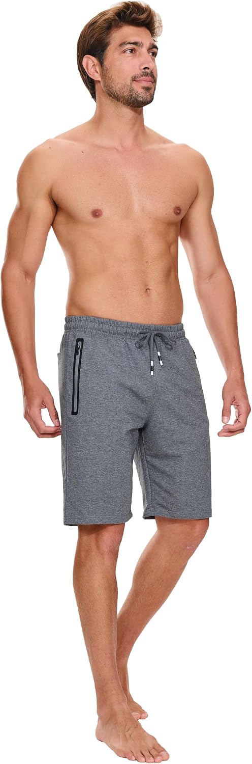 HCSS Kurze Hosen Herren Shorts Sommer Baumwolle mit Reißverschlusstaschen Elastische Taille – Bild 4