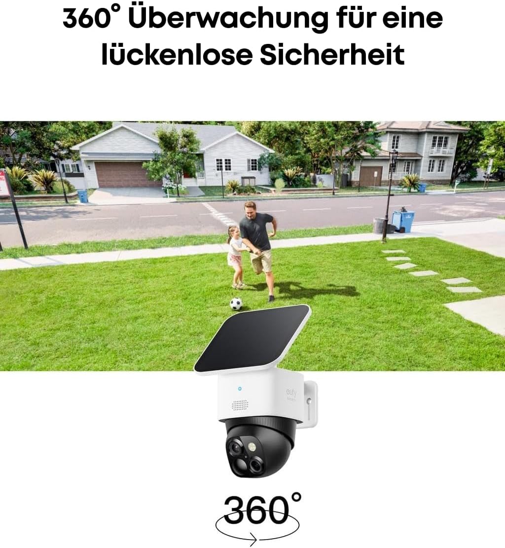eufyCam Kamera 4er-Pack, Überwachungskamera Außen, ohne Abo, 4-GHz-WLAN – Bild 2