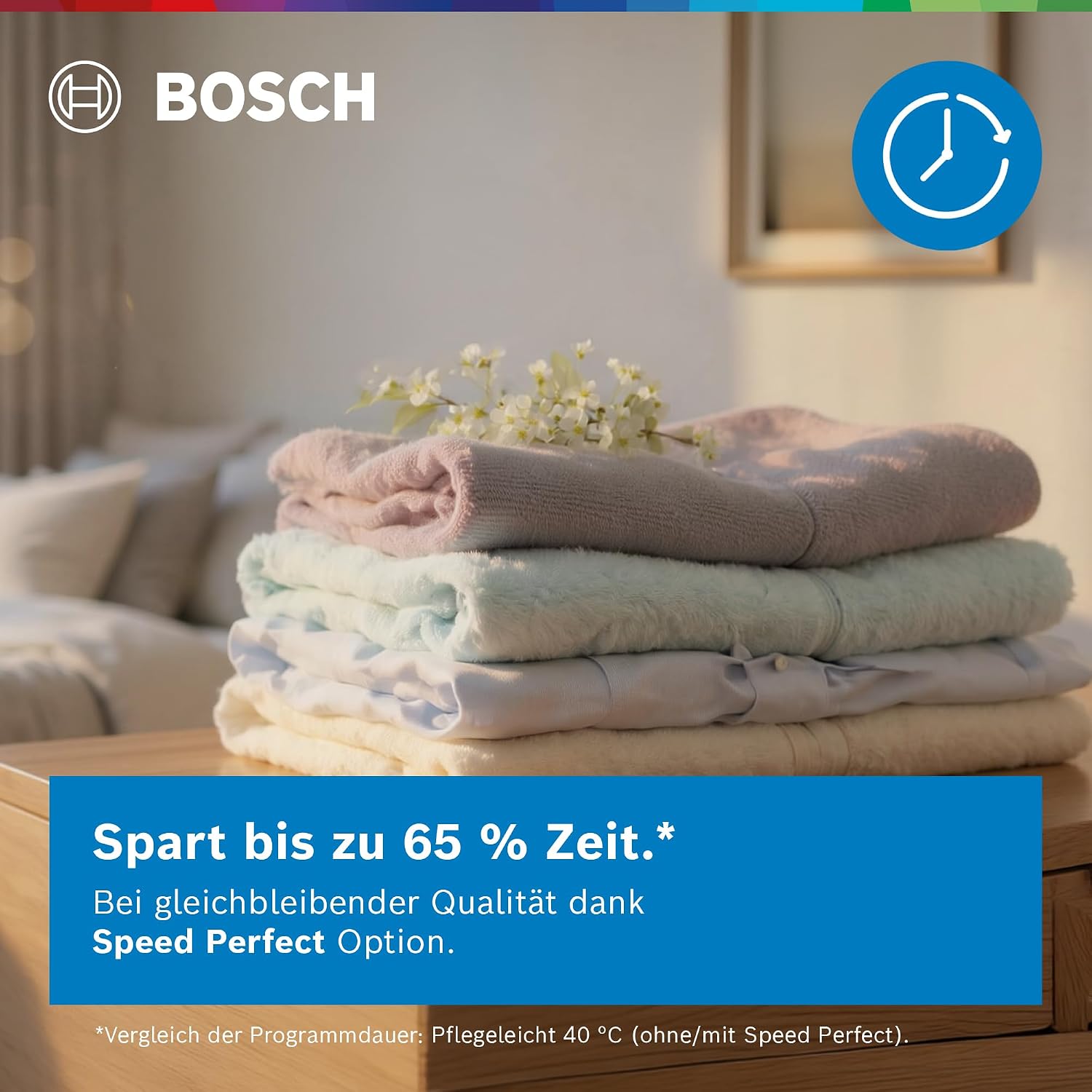 Bosch Serie 4 Waschmaschine 8 kg 1400 UpM Faltenreduzierung WAN282K4 – Bild 4
