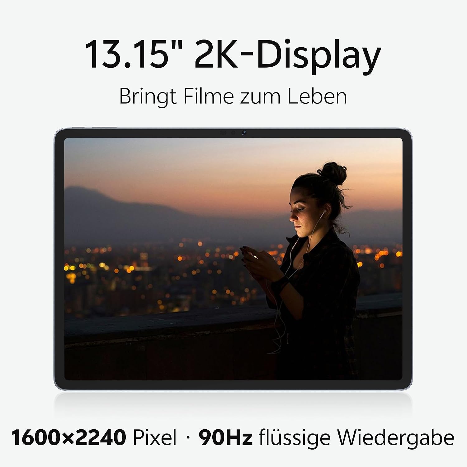 SVITOO Tablet 13 Zoll, Android 16, 4G LTE mit SIM-Slot, 8 GB RAM + 32 GB Erweiterung, 128 GB Speicher, 2K-Display 2240 x 1600, 90 Hz, 11000 mAh, Widevine L1 – Bild 2