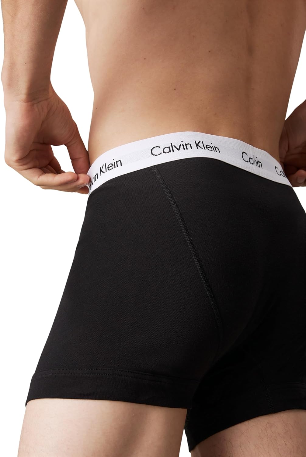 Calvin Klein Herren Boxershorts Low Rise TRUNK, 3er Pack U2664G, Ohne Eingriff, Mehrfarbig ( Schwarz (001 Black) ) - Large – Bild 4