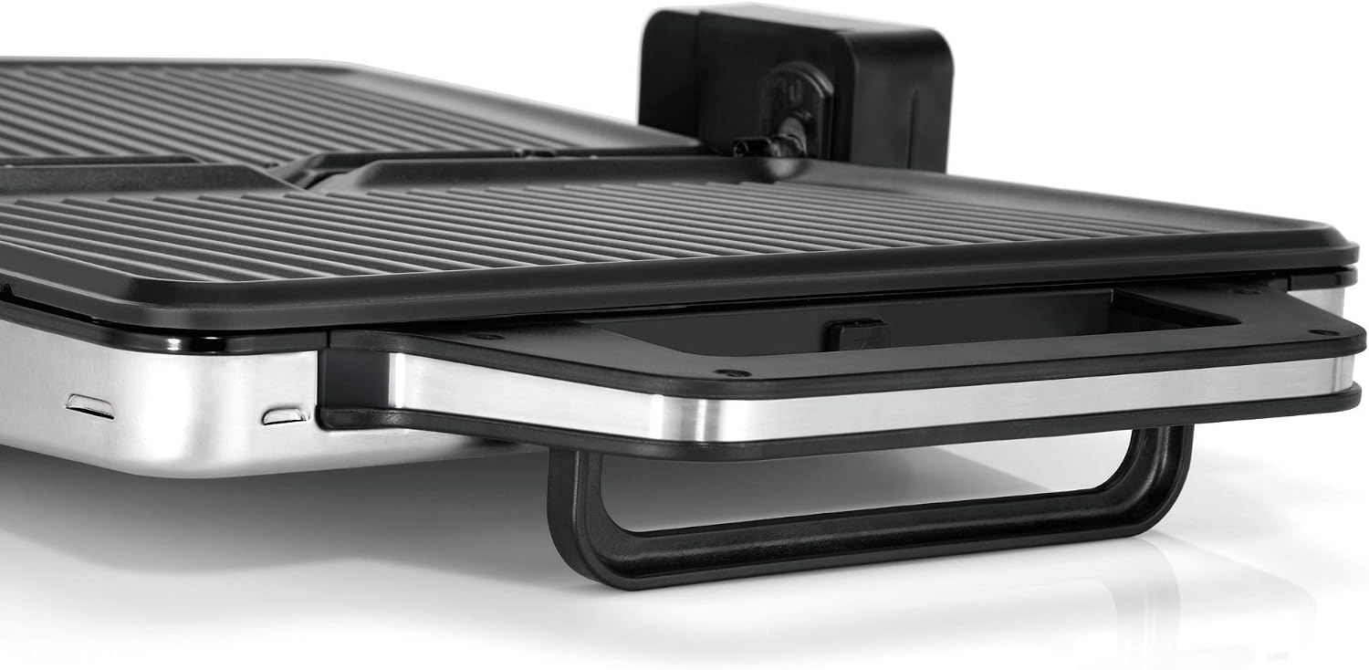 WMF Lono Kontaktgrill 2-in-1, Tischgrill, Plattengriller, Kontaktgrill abnehmbare Platten, spülmaschinenfeste Grillplatten, 2100 W – Bild 6