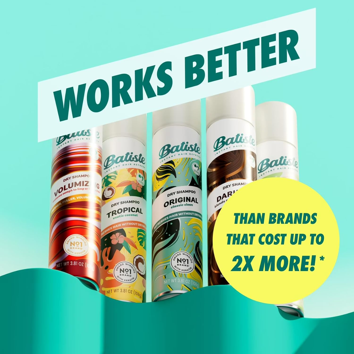 Batiste Trockenshampoo Original, Ohne Weiße Rückstände, 200ml – Bild 9