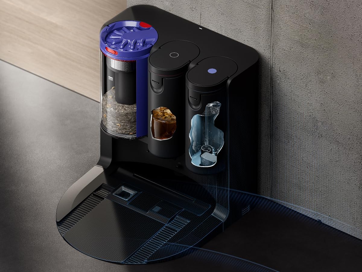 Dyson Spot+Scrub™ AI Roboterstaubsauger, Selbstentleerung, Nasswalze – Bild 6