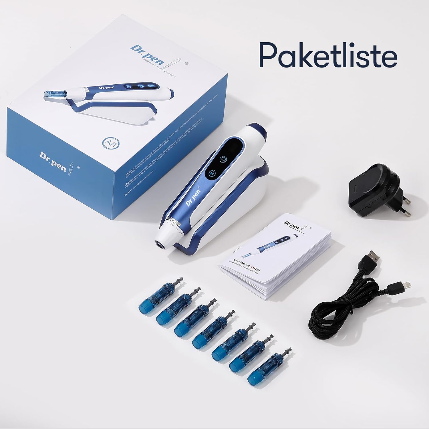 Dr. pen Ultima A11 Microneedling Pen Drahtlos mit Intelligente Sensorbasis – Bild 3