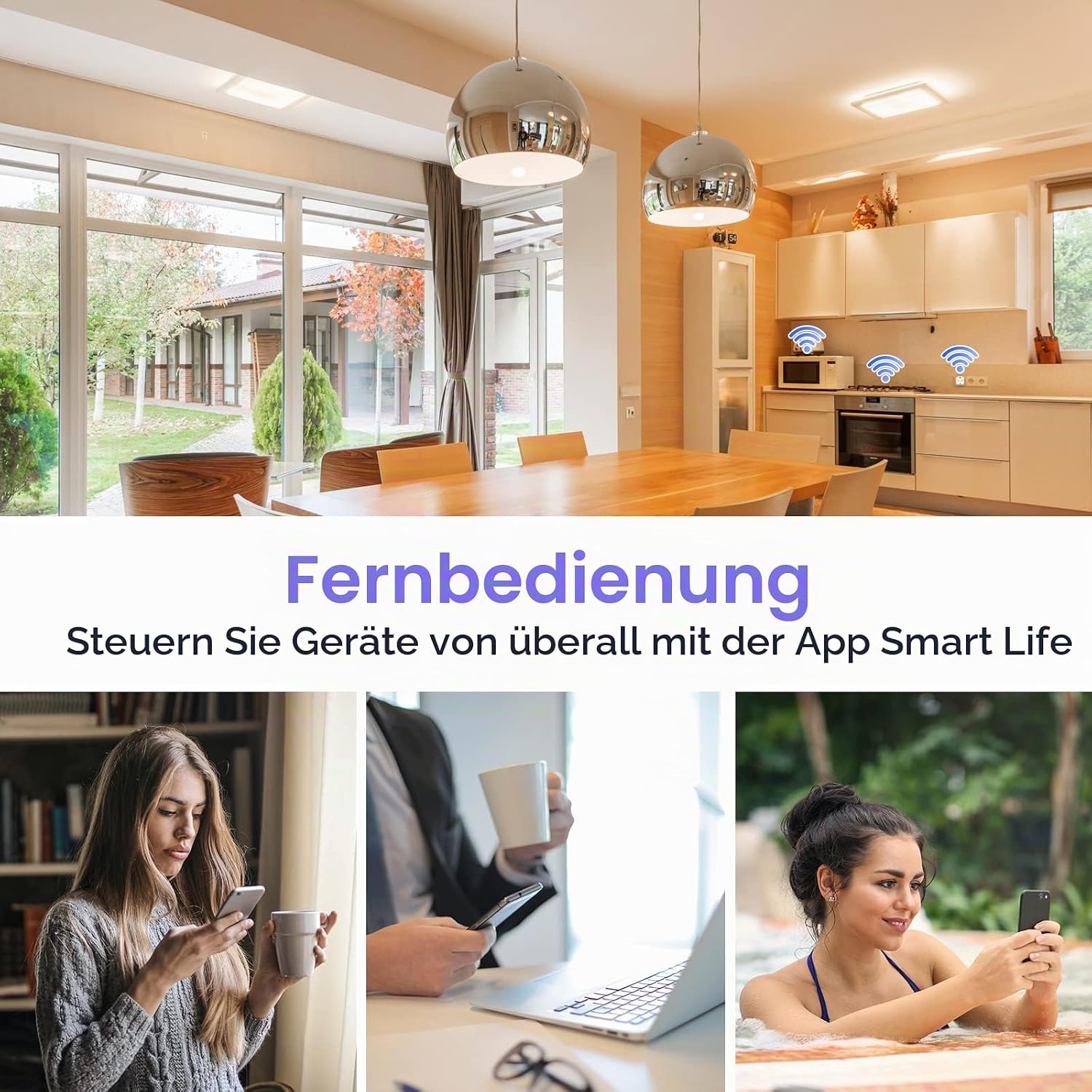 ANTELA WLAN Smart Steckdose 16A Stromverbrauch Messen – Bild 6