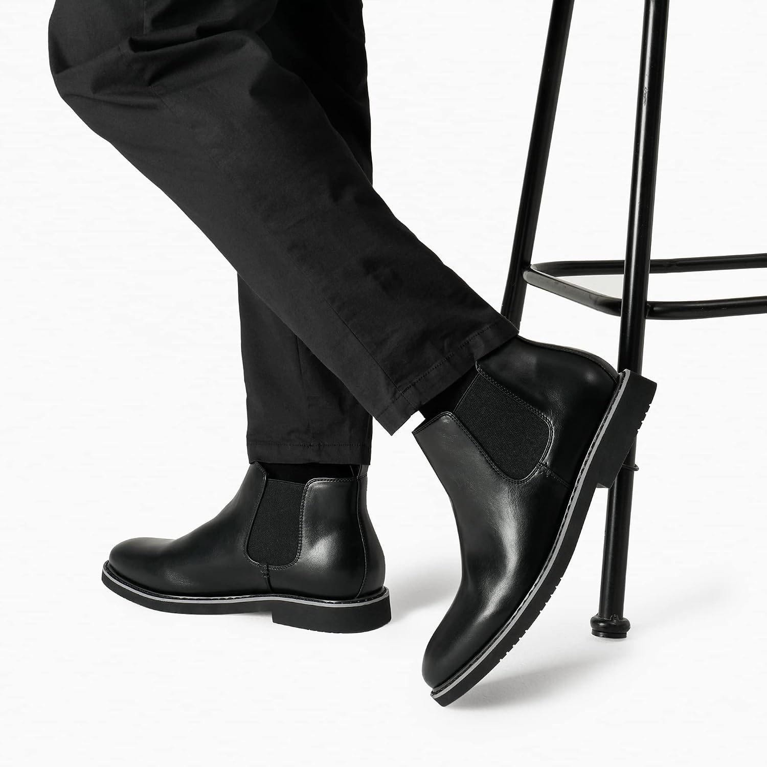 Bruno Marc Herren Stiefel Chelsea Boots Stiefeletten – Bild 2