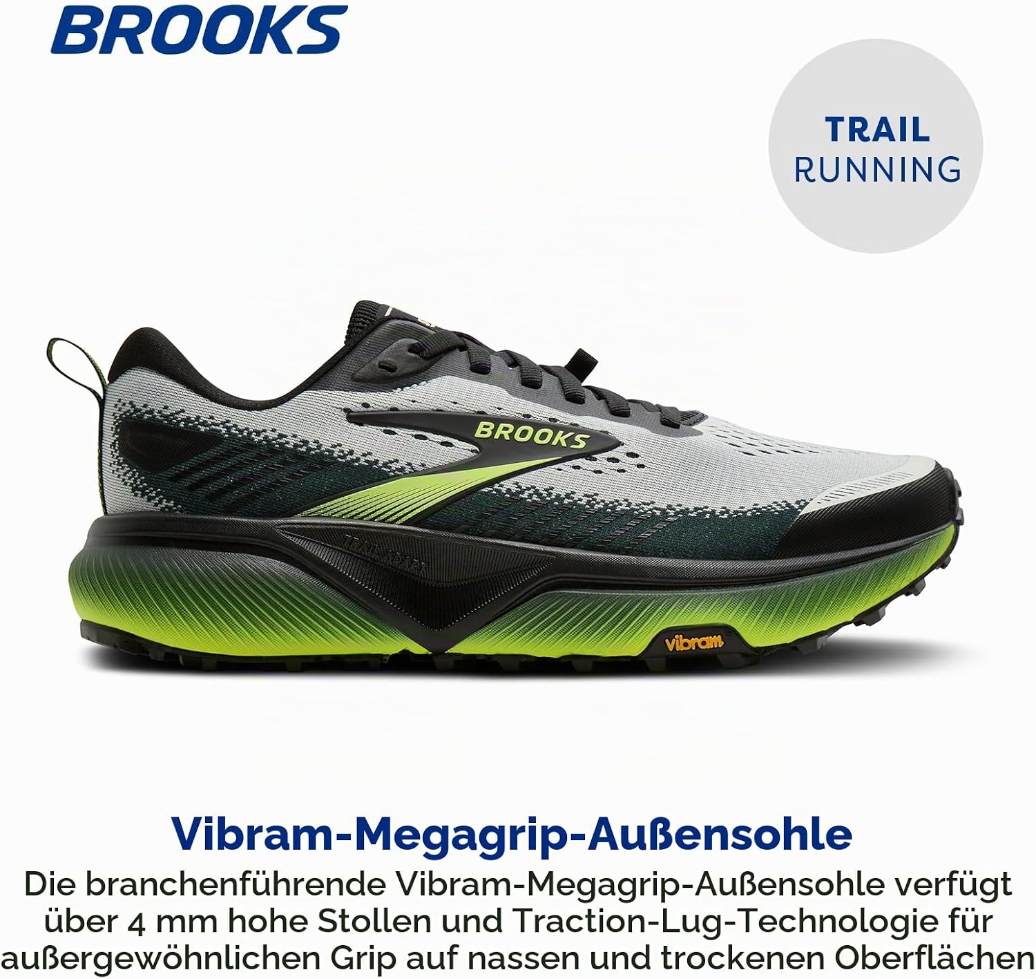Brooks Herren Cascadia 20Trail Running Shoe – Bild 2