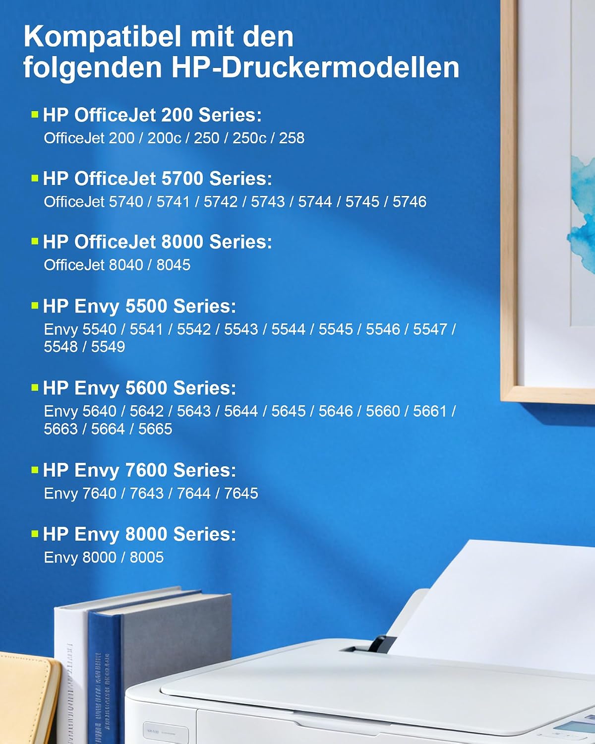ColoWorld Kompatible Druckerpatrone 62XL Schwarz für HP 62 XL – Hohe Reichweite ca.750 Seiten, kompatibel mit HP Envy 5540 5544 5545 5548 5640 5646 7640 OfficeJet 5742 5740 5744 200 250 258 – Bild 2