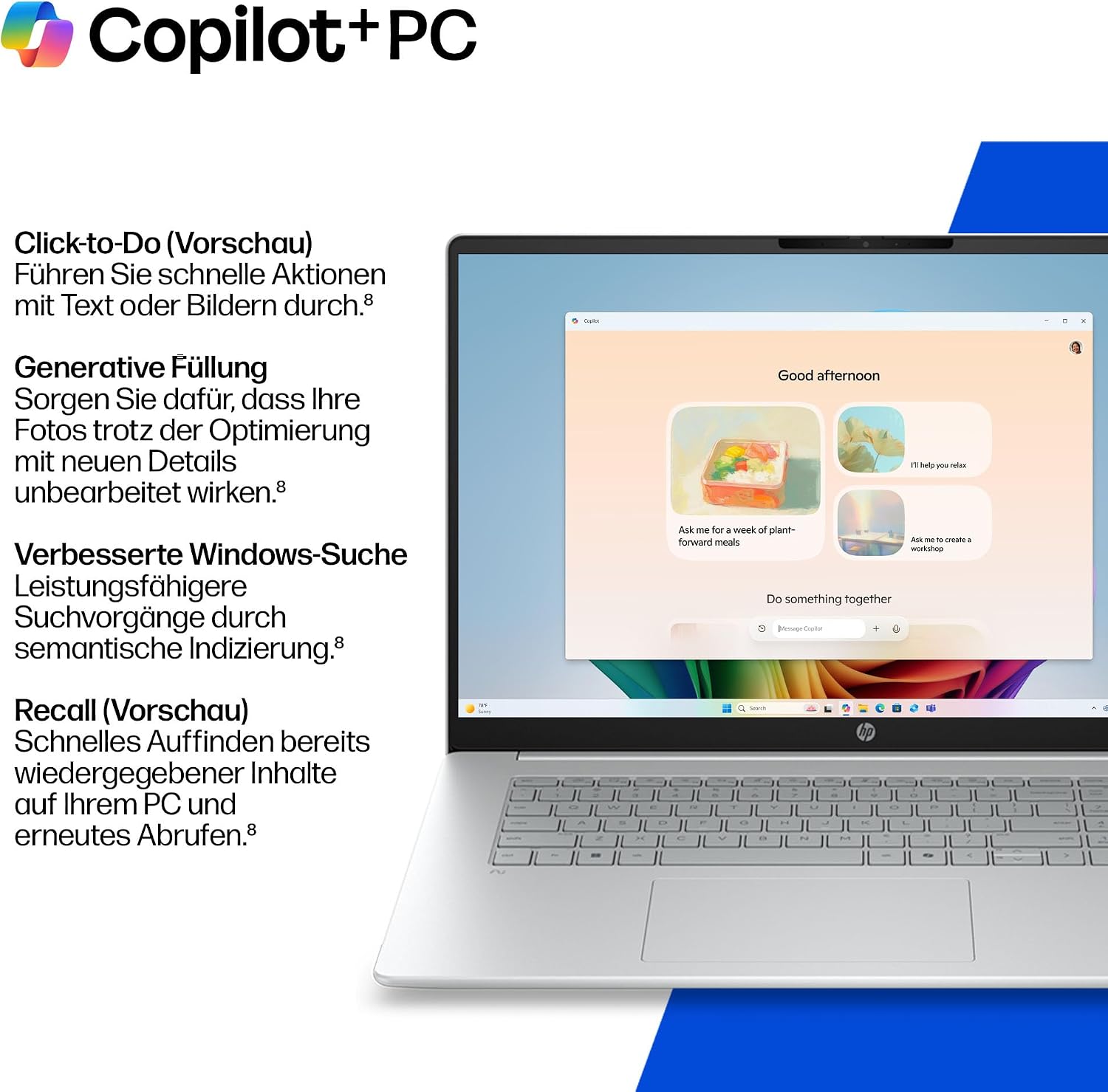 HP OmniBook 3 Laptop, 17,3" FHD, Intel Core Ultra 5, 16GB RAM, 512GB SSD – Bild 9