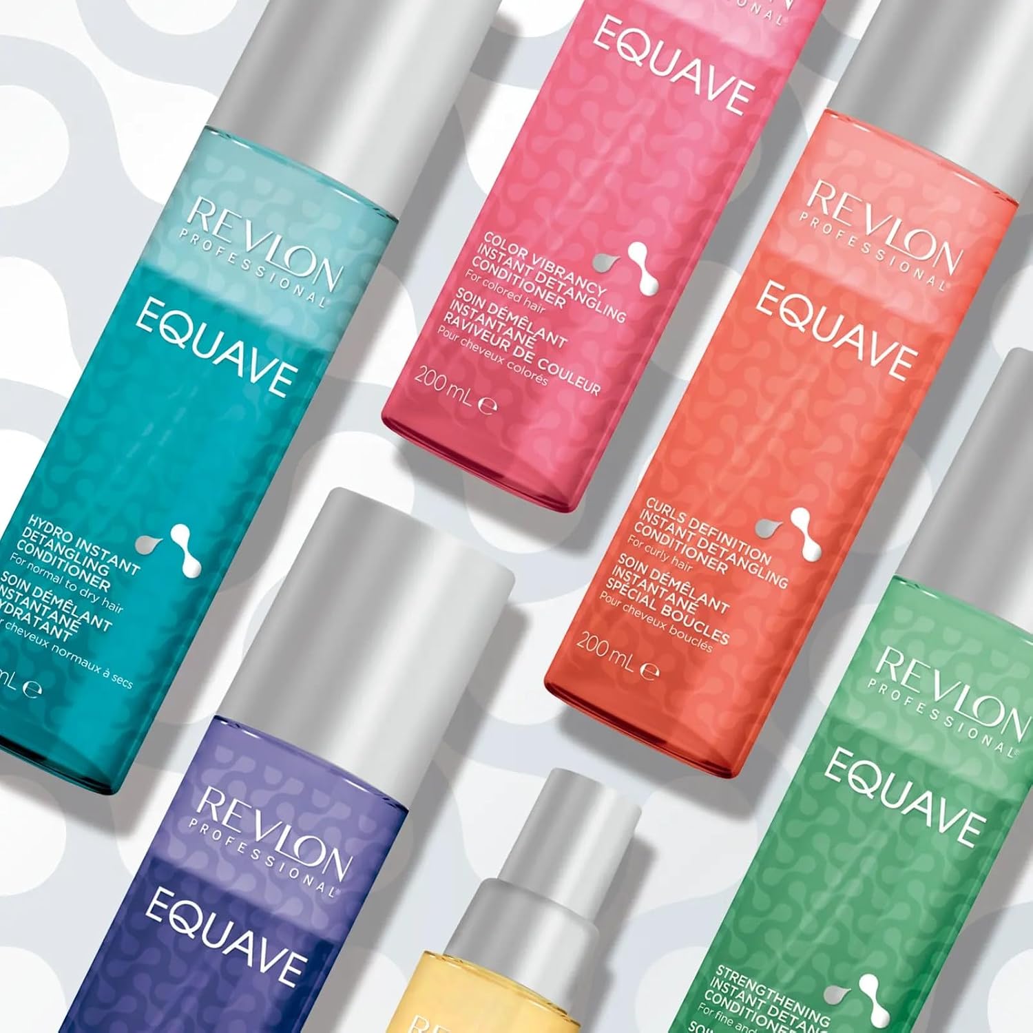 REVLON PROFESSIONAL EQUAVE Hydro Instant Detangling Conditioner, 200 ml, entwirrender Leave in Sprühconditioner für normales bis trockenes Haar, Haarpflege mit 2-Phasen Formel & Hitzeschutz – Bild 7