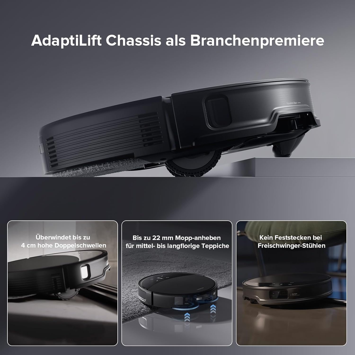 roborock Saros 10R Saugroboter mit Wischfunktion&angebbarem Wischmopp – Bild 5