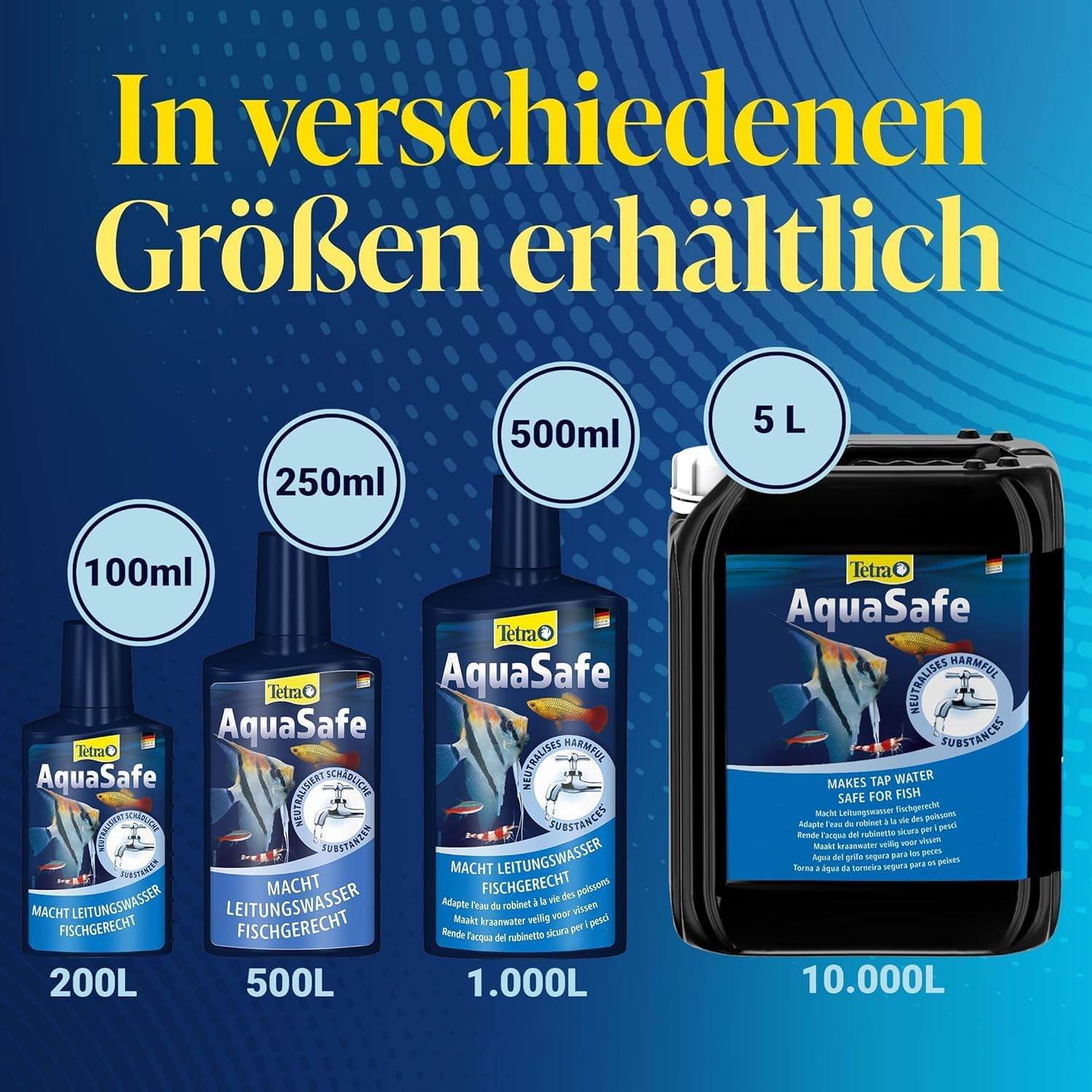 Tetra AquaSafe - Wasseraufbereiter, 500 ml Flasche – Bild 7