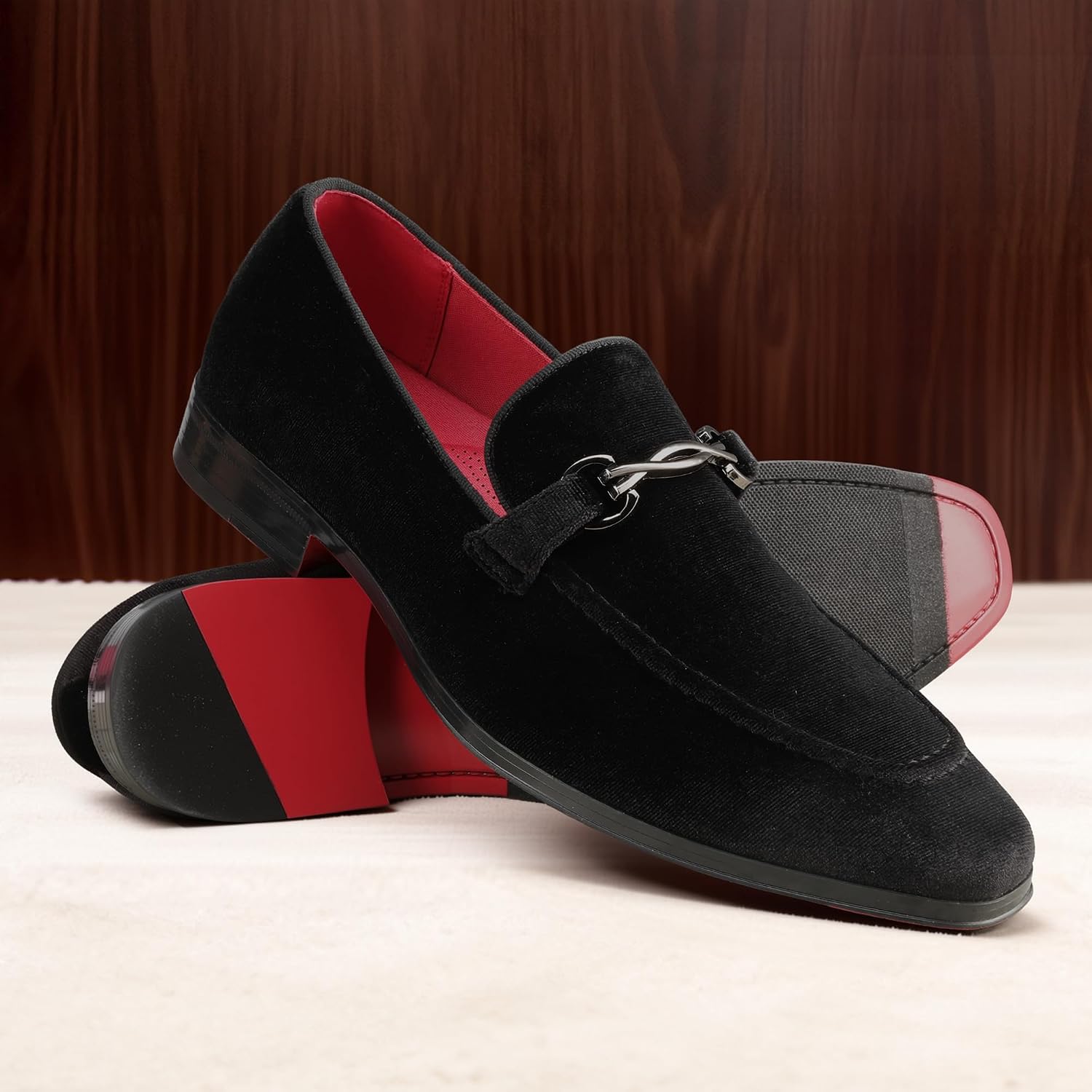 Bruno Marc Klassische Luxus-Halbschuhe für Herren, Smoking, Slipper, Slipper – Bild 3