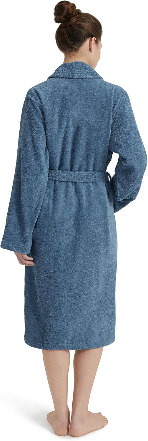Möve Unisex Homewear Schalkragenmantel Basic Schalkragenmantel – Bild 2