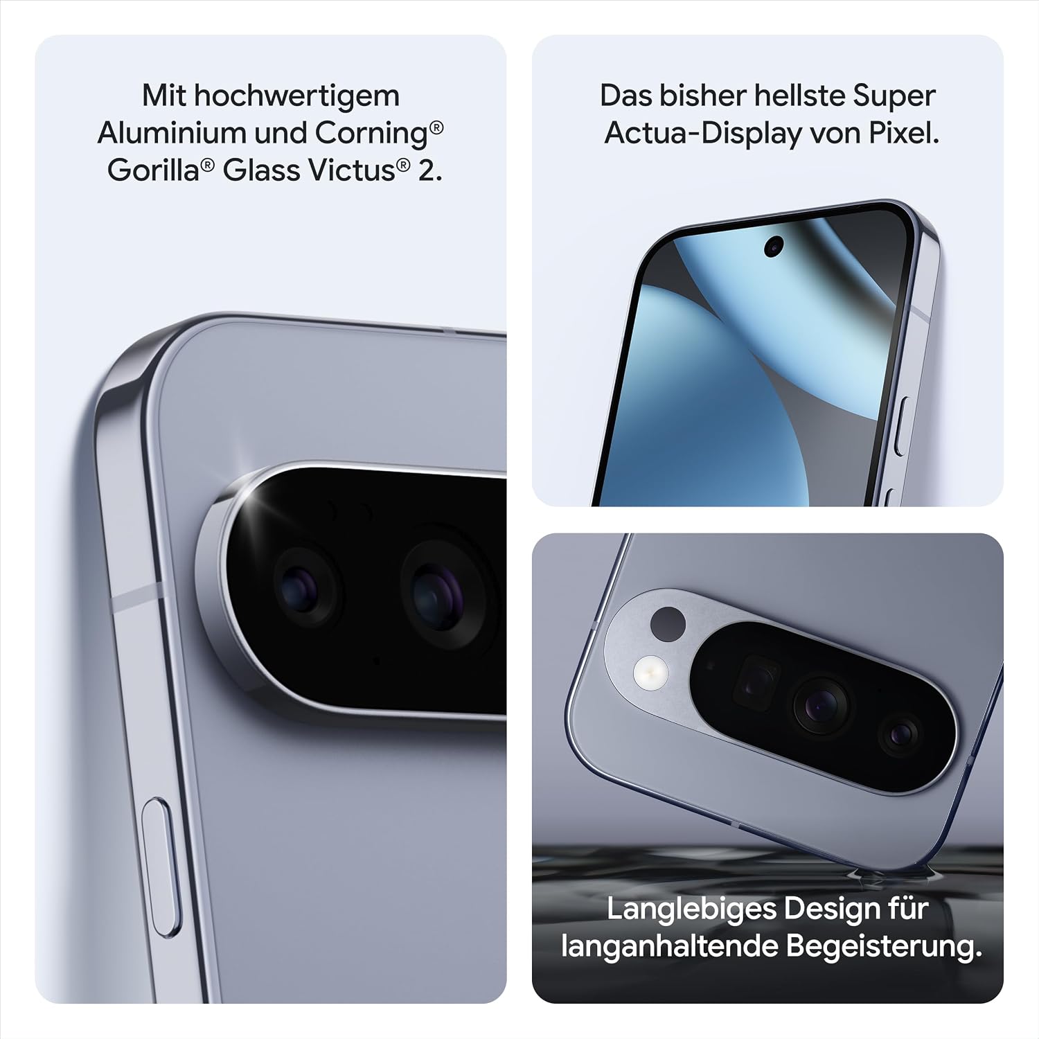 Google Pixel 10 Pro XL – Android-Smartphone ohne SIM-Lock, mit Gemini, Dreifach-Rückkamera, mehr als 24 Stunden Akkulaufzeit und 6,8 Zoll großem Super Actua-Display – Obsidian, 256GB – Bild 5