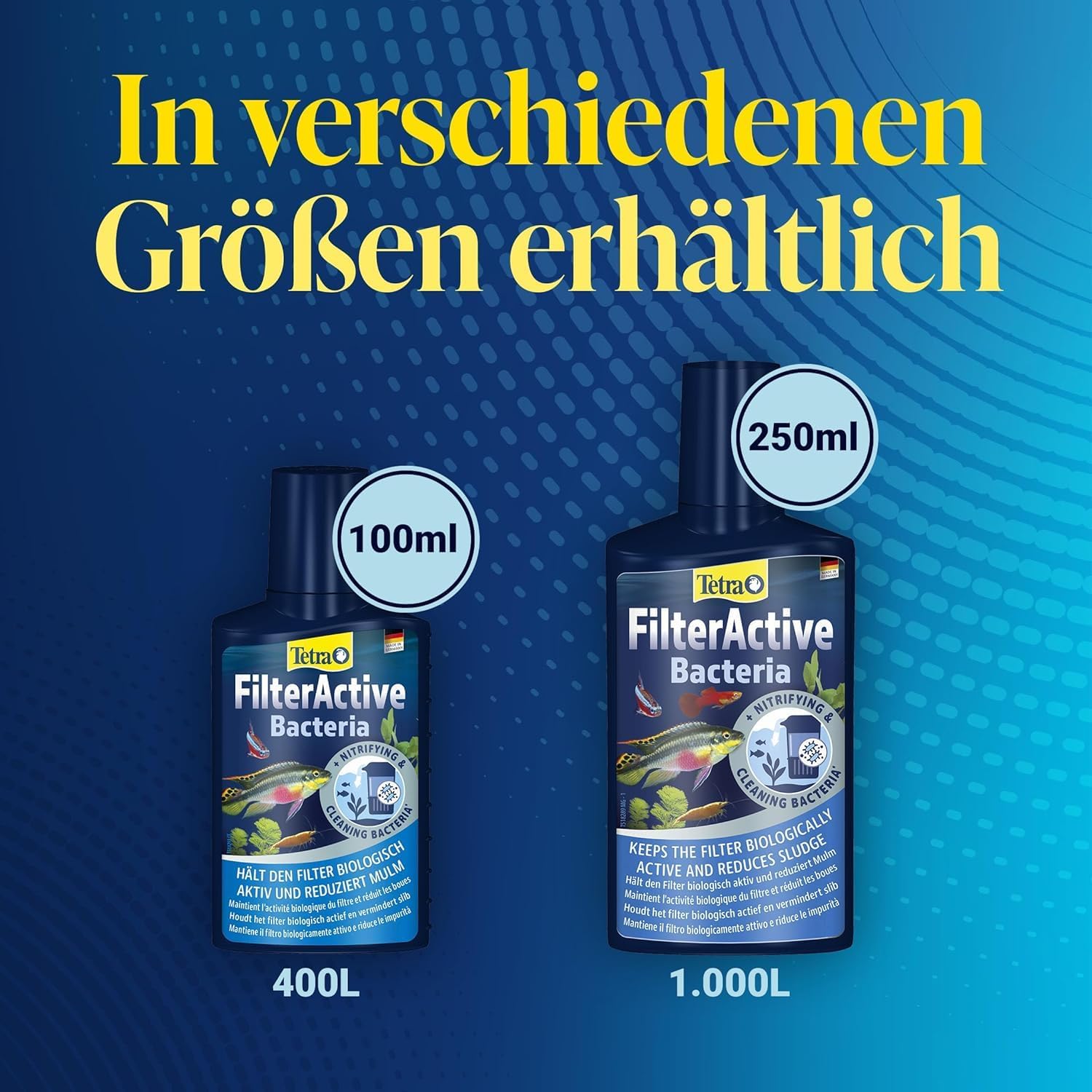 Tetra FilterActive Bacteria - Wasserpflegemittel, 250 ml Flasche – Bild 6