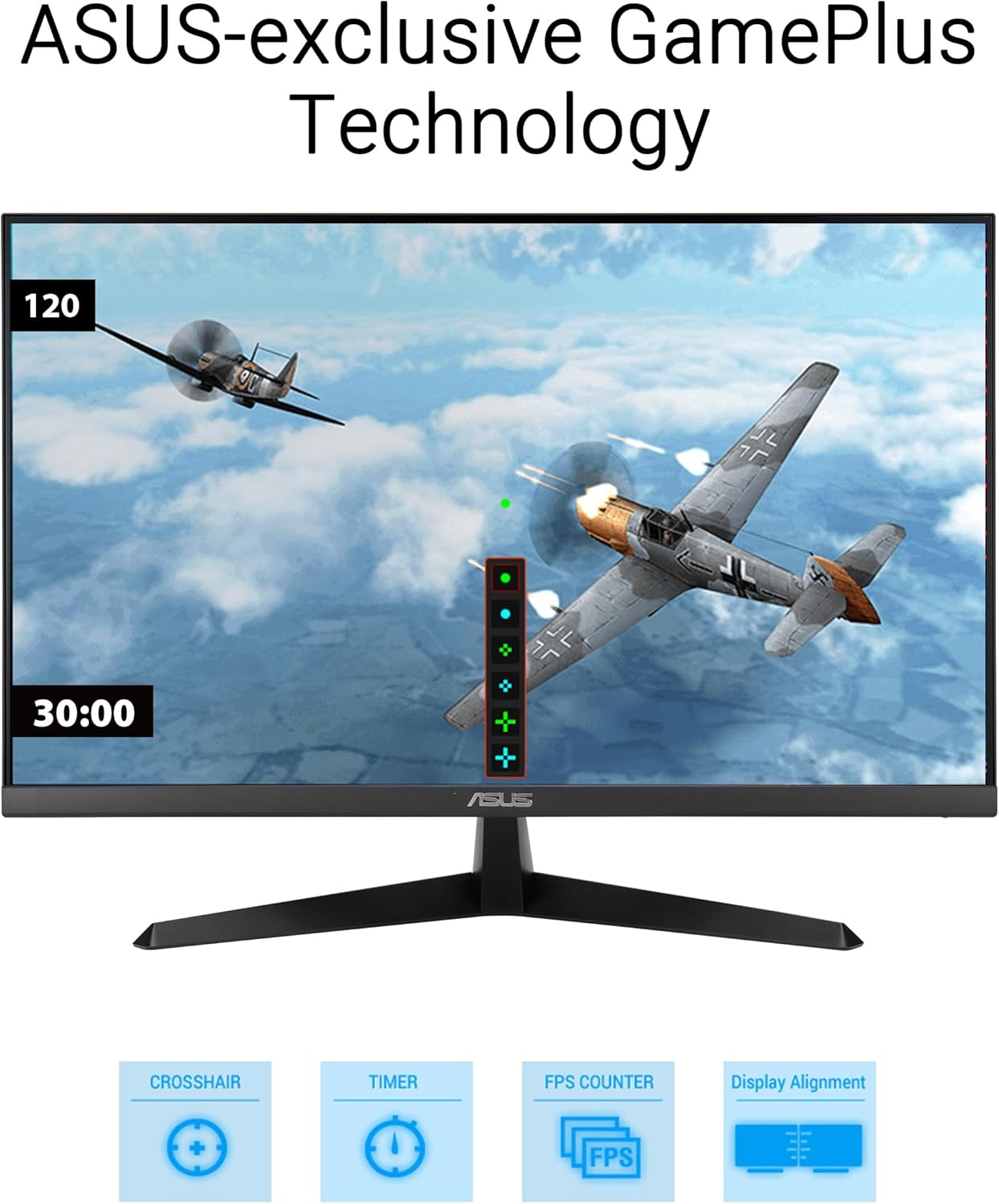 ASUS VY249HGR 24 Zoll Full HD IPS 120Hz Eye Care Monitor – Bild 8