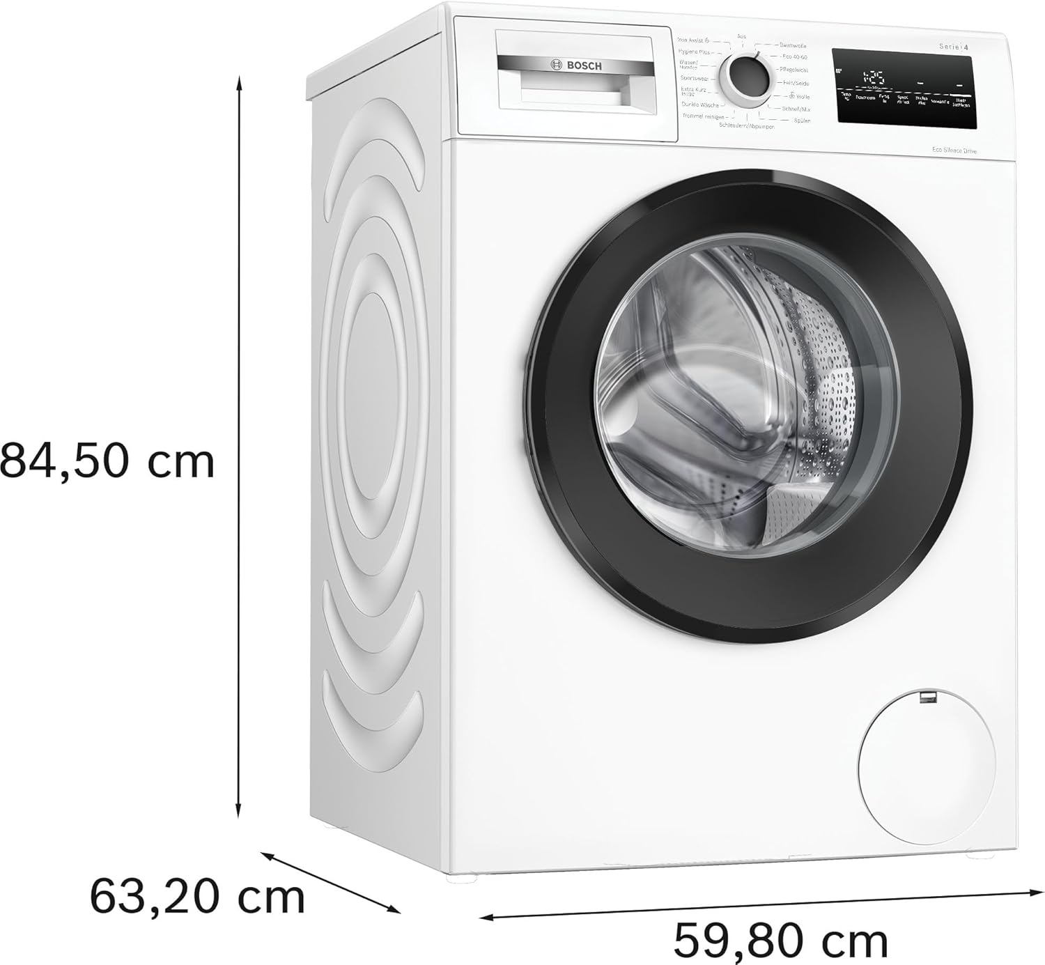 Bosch Serie 4 Waschmaschine 8 kg 1400 UpM Faltenreduzierung WAN282K4 – Bild 8