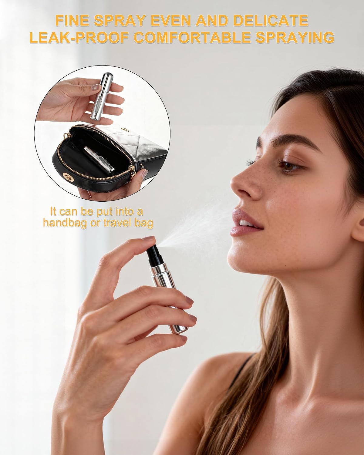 Parfümzerstäuber Abfüller, 5ml*5 Mini Parfum Zerstäuber für Unterwegs – Bild 5