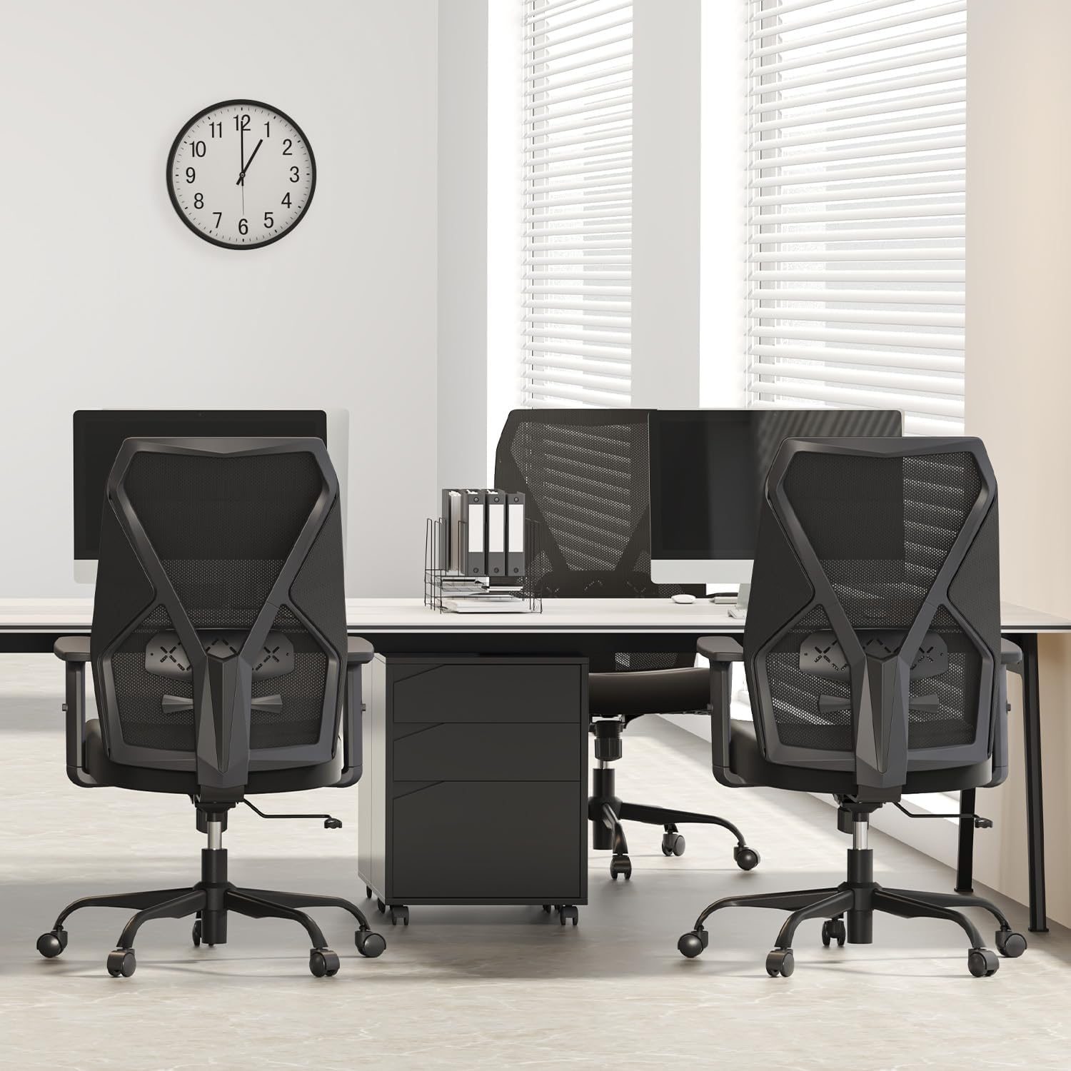 SIHOO M109 Bürostuhl mit Lordosenstütze, Schreibtischstuhl Ergonomisch Büro – Bild 8