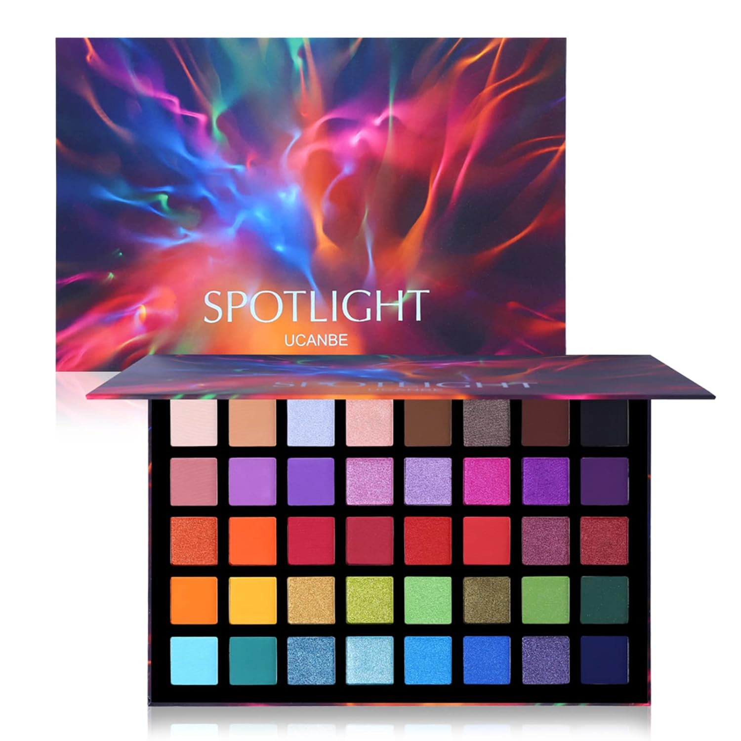 UCANBE Spotlight Lidschatten Palette Bunt 40 Farben – Bild 8