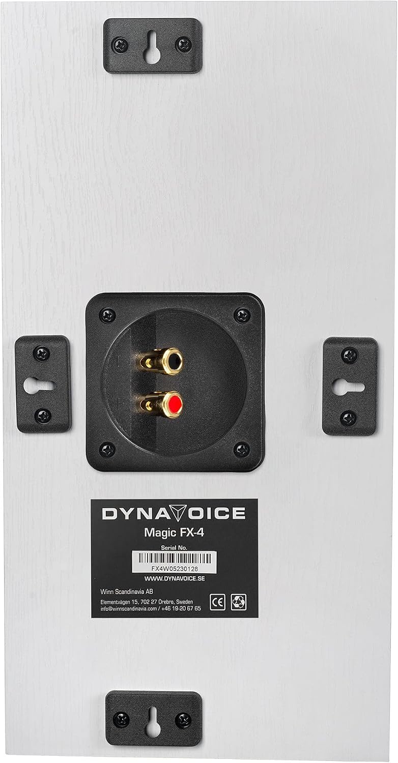 Dynavoice Magic FX-4 Weiß – Surround Lautsprecher für Heimkino (Paar), Wand- oder Deckenmontage, Kompatibel mit Dolby Atmos. – Bild 2