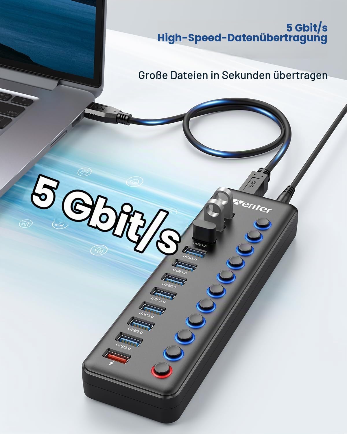 Powered USB hub – Bild 3