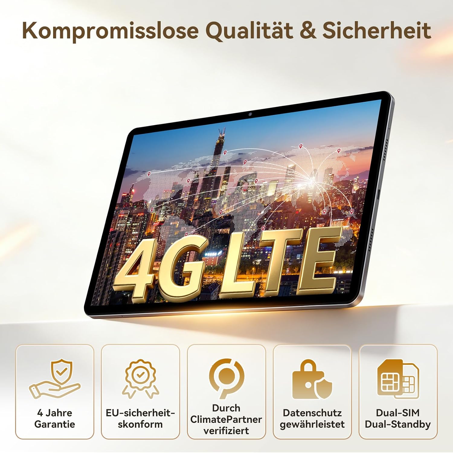 11,5 Zoll Android 16 Tablet mit Tastatur-Bundle, 2.8K BOE Display – Bild 7