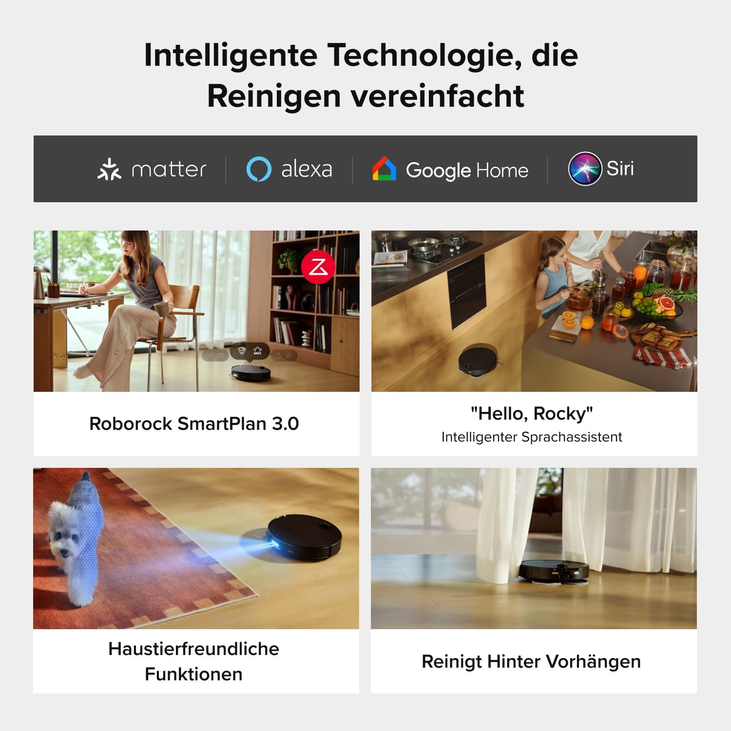 roborock Saros 20 Neo Saugroboter mit Wischfunktion, 36.000 Pa Saugkraft – Bild 9