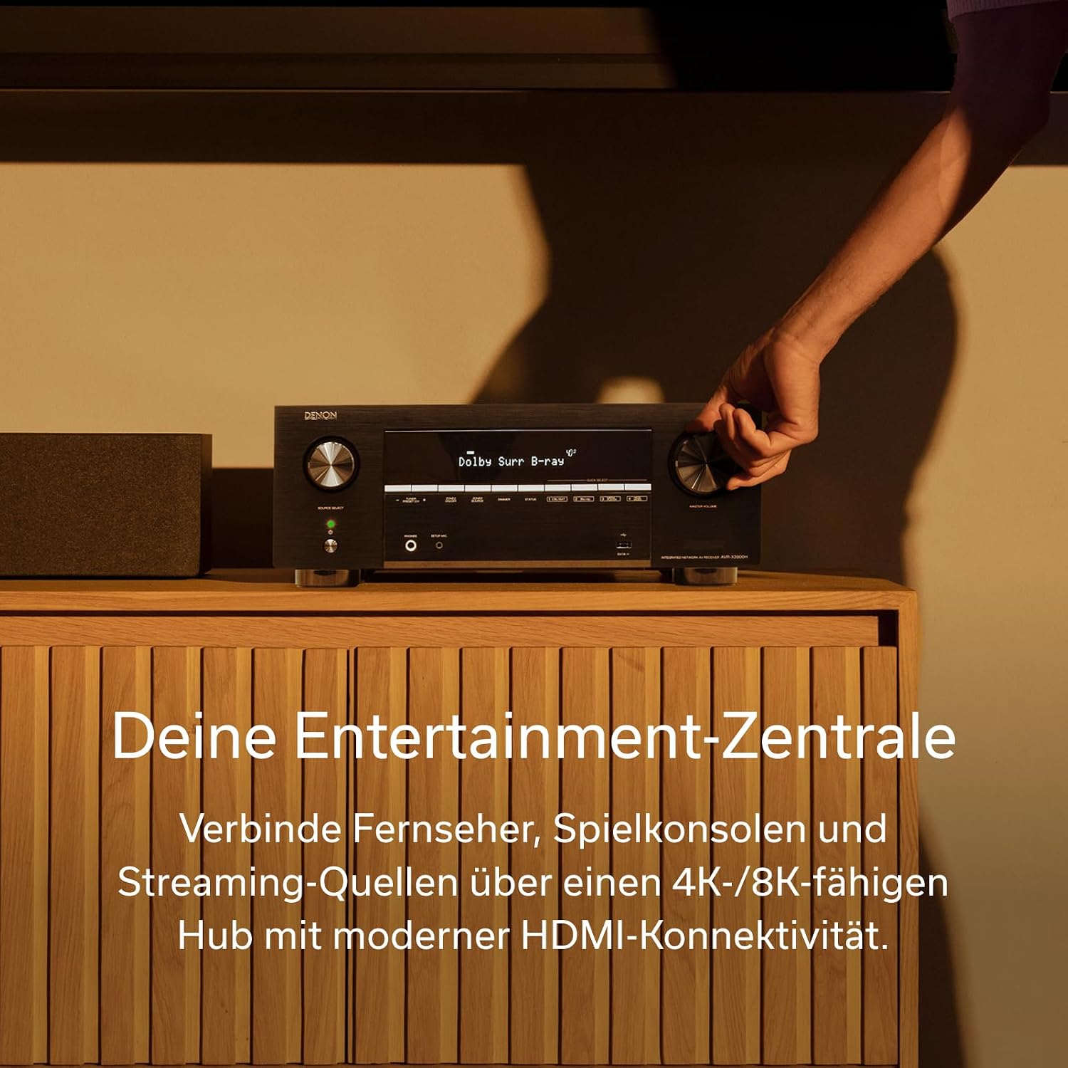 Denon AVC-X3900H 9.4-Kanal AV-Receiver, HiFi Verstärker mit Dolby Atmos – Bild 6