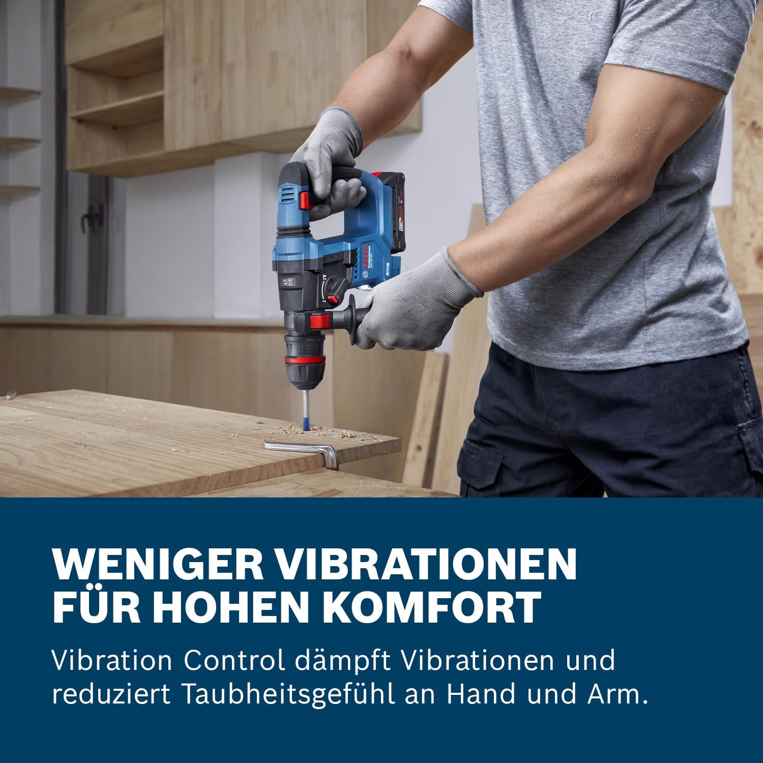 Bosch PRO Akku-Bohrhammer mit SDS plus GBH 18V-18 – Bild 4