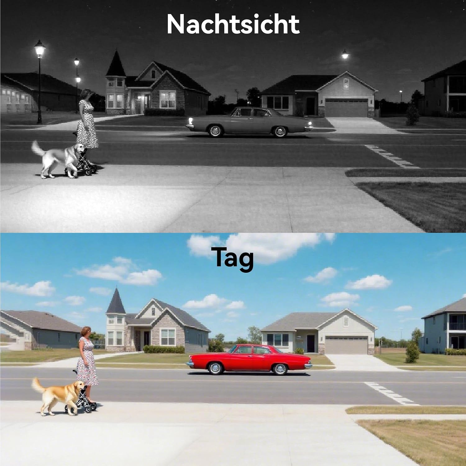 Video Türklingel mit Kamera, 2-Draht, Türsprechanlage mit 7" Farb-Touchscreen, Entsperren und Zwei-Wege-Audio, Gegensprechanlage mit Türöffner, Personenerkennung – Bild 10