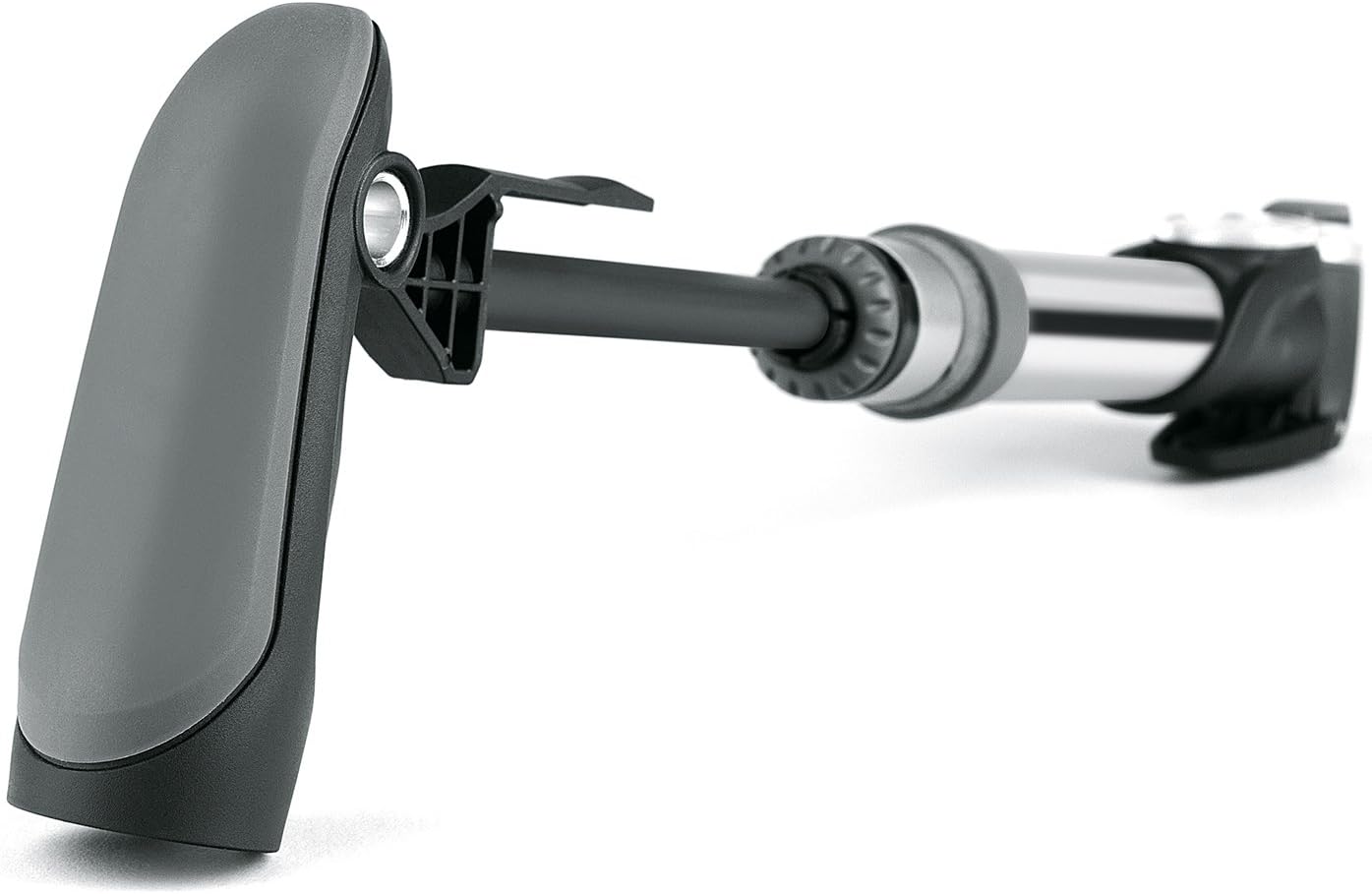 SKS GERMANY INJEX CONTROL Minipumpe (Luftpumpe für alle Ventiltypen, T-Griff mit Teleskopfunktion, Manometer, Ventilklemmhebel, max. Druck: 10 bar/144 PSI) – Bild 4
