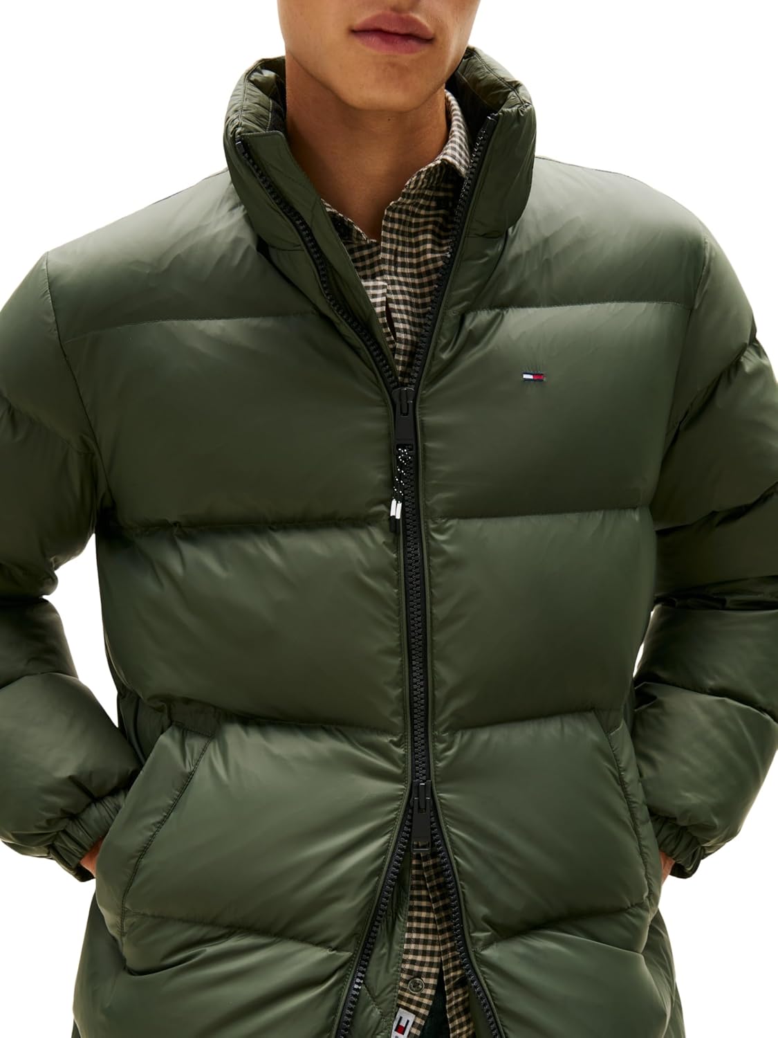 Tommy Jeans Herren Pufferjacke Essential Down Parka mit Kapuze – Bild 4