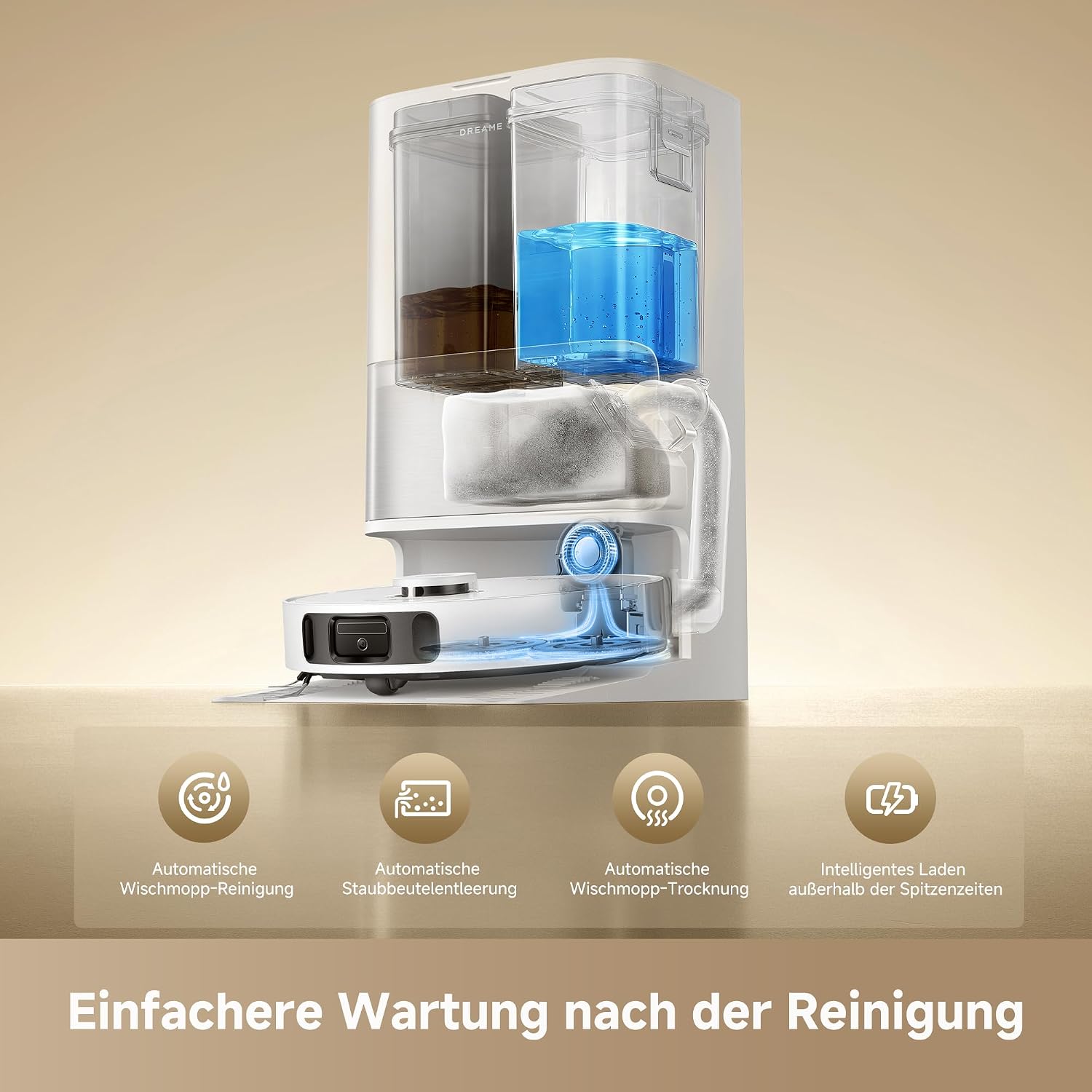 dreame L40 Ultra A Saugroboter mit Wischfunktion mit 24.000 Pa Saugkraft – Bild 7