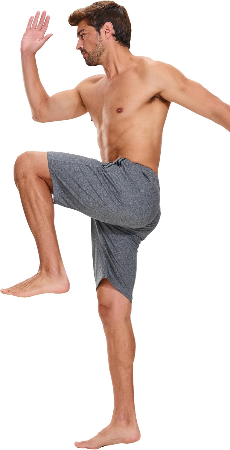 HCSS Kurze Hosen Herren Shorts Sommer Baumwolle mit Reißverschlusstaschen Elastische Taille – Bild 5