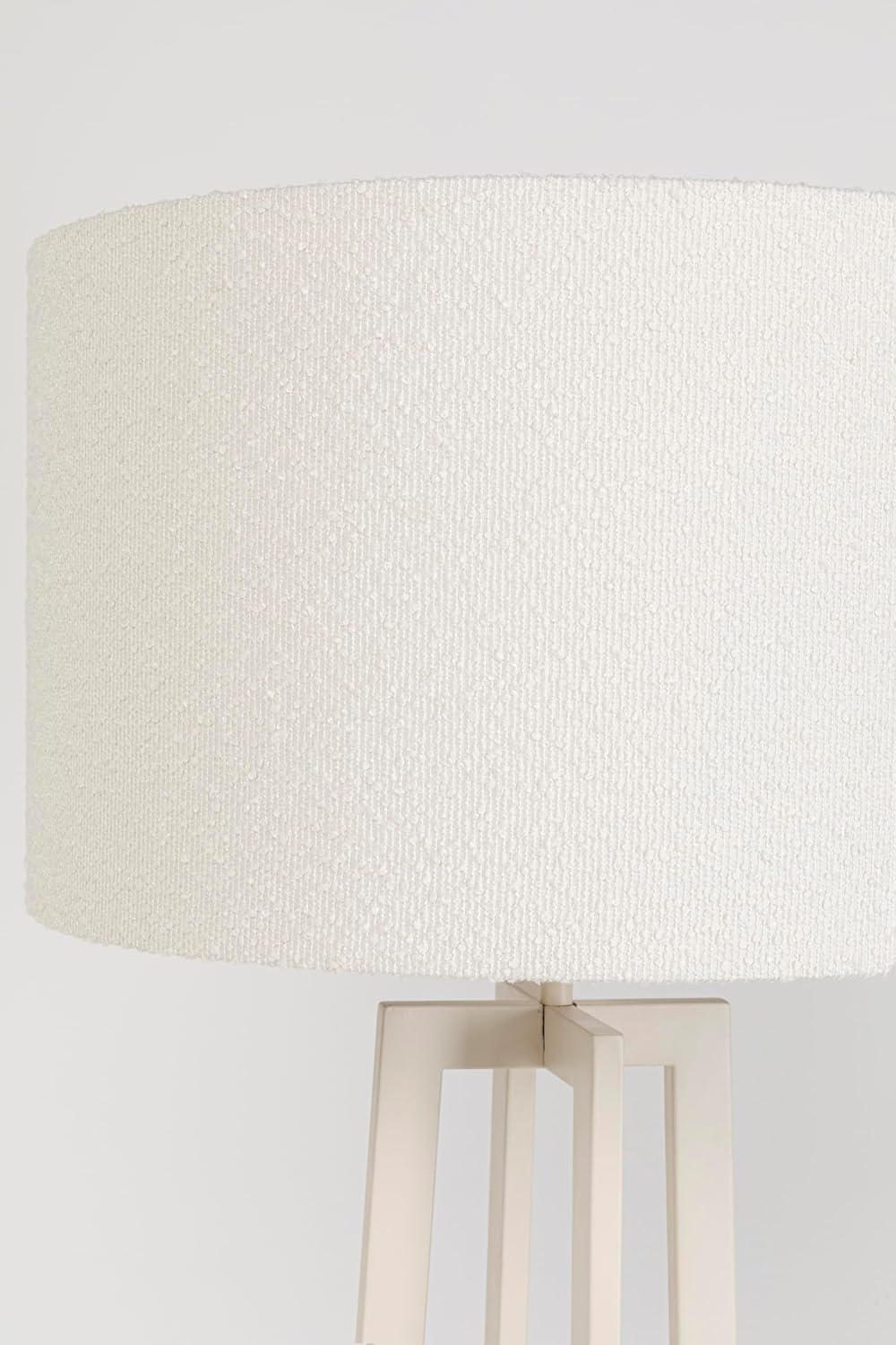Kare Design Stehleuchte Timon, Beige, 160x50x50 cm, Stehlampe, Leselampe, Lampe, Leinen Schirm, Leuchtmittel nicht inklusive – Bild 4