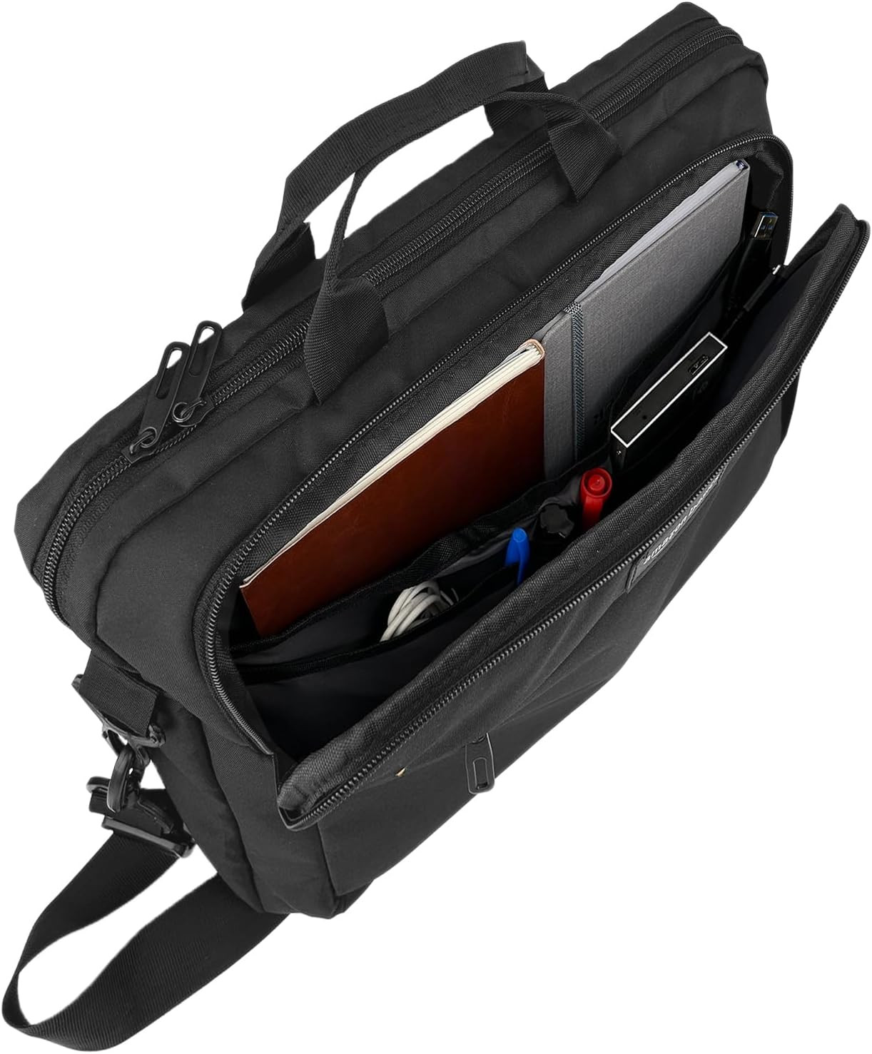 Amazon Basics Laptoptasche für Laptops bis 39,6cm, Schwarz – Bild 5